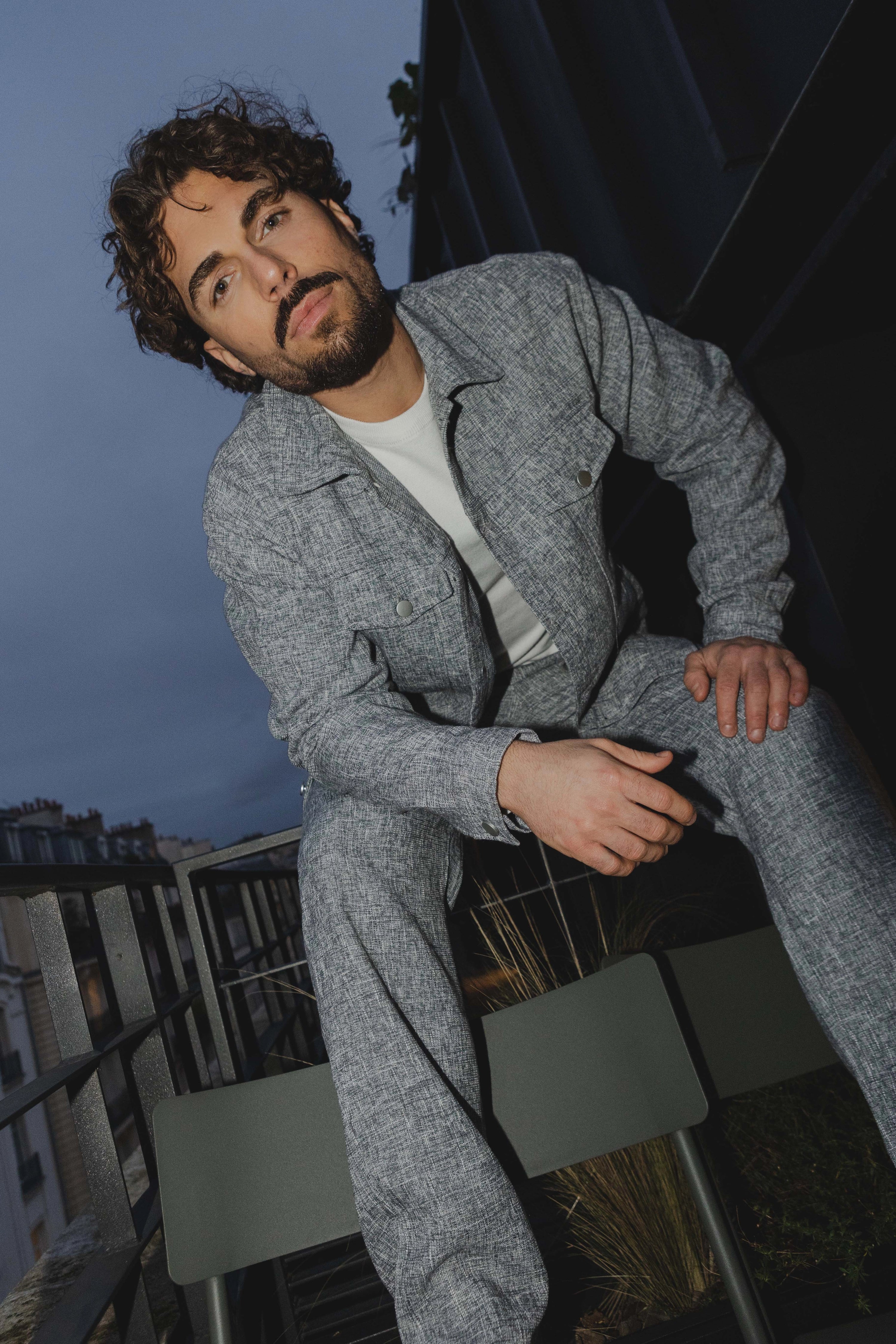 Ensemble pantalon uni