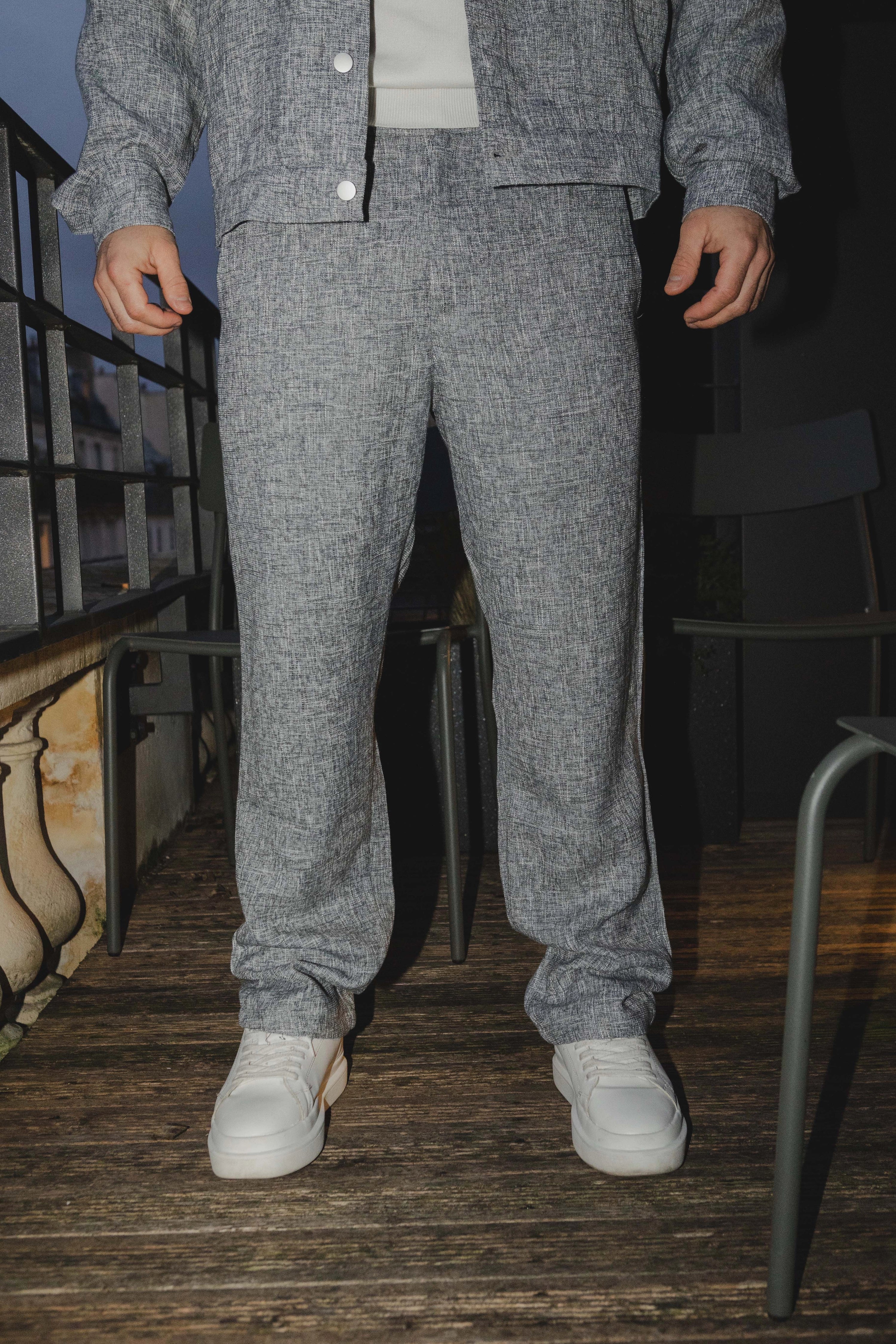Ensemble pantalon uni