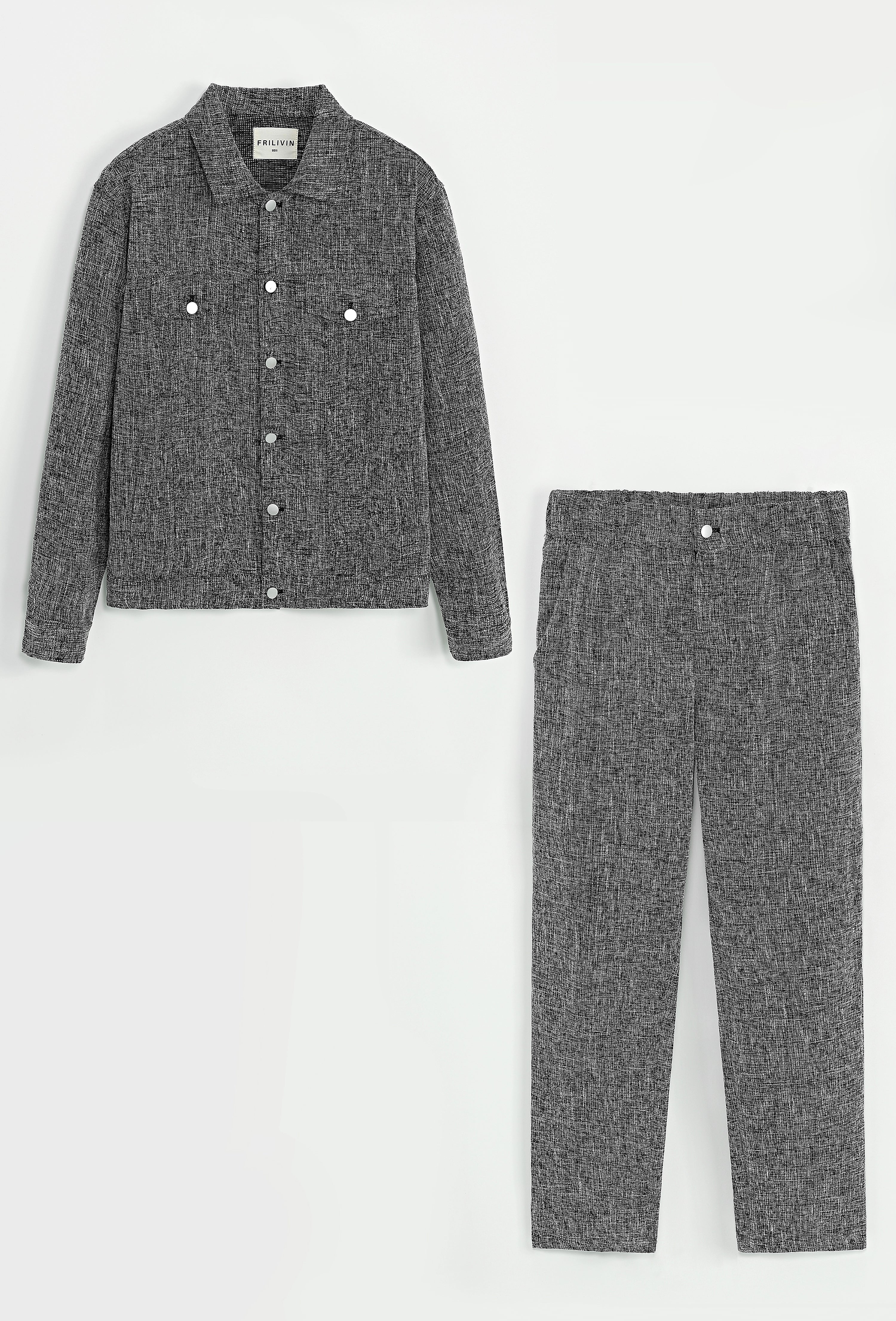 Ensemble pantalon uni