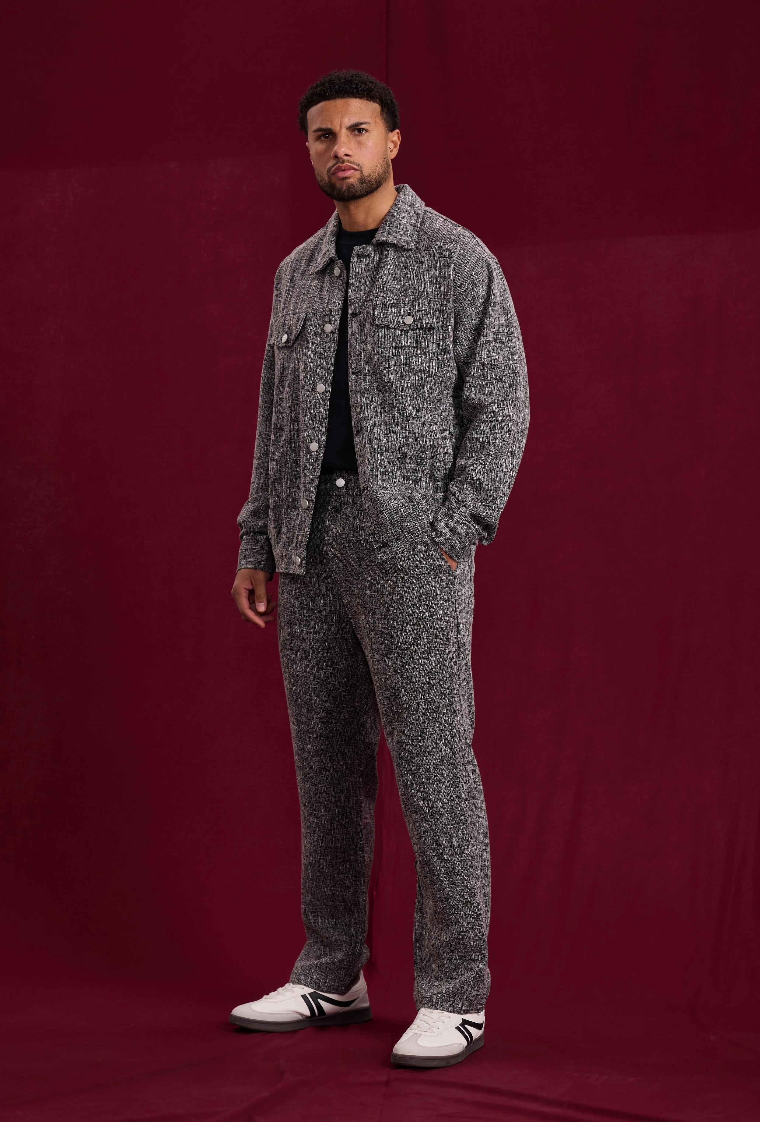 Ensemble pantalon uni