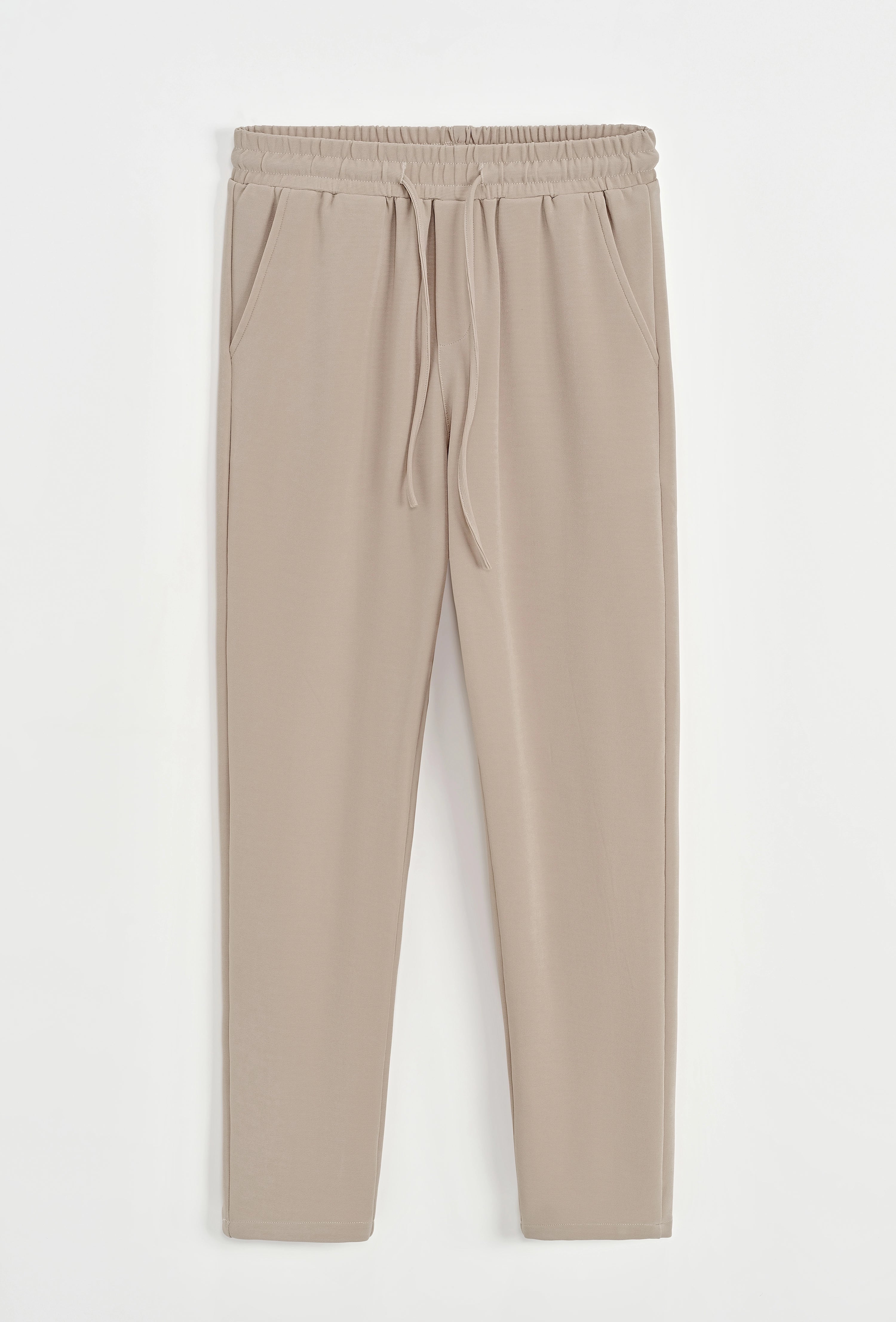 Ensemble chemise pantalon uni oversize
