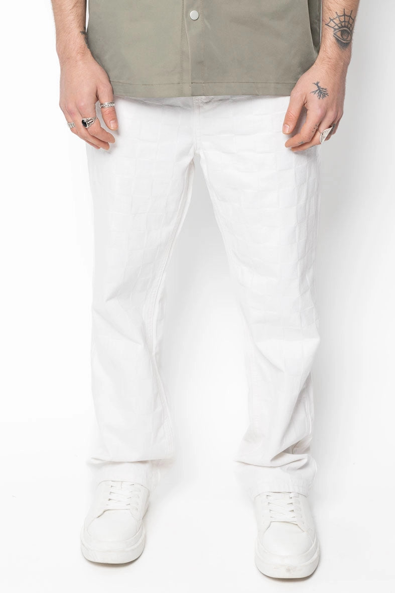 Pantalon jean uni