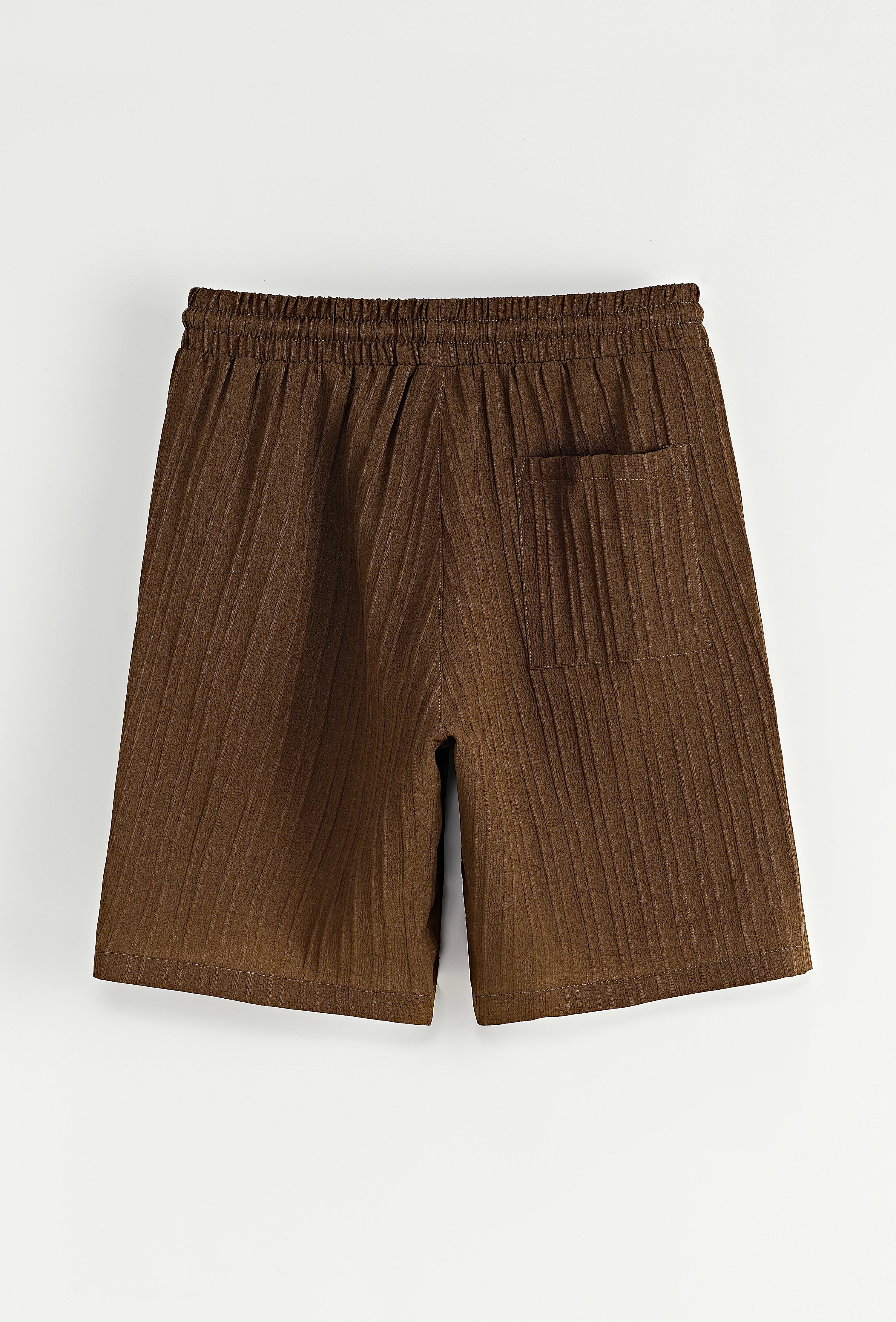 Ensemble chemise et short unis