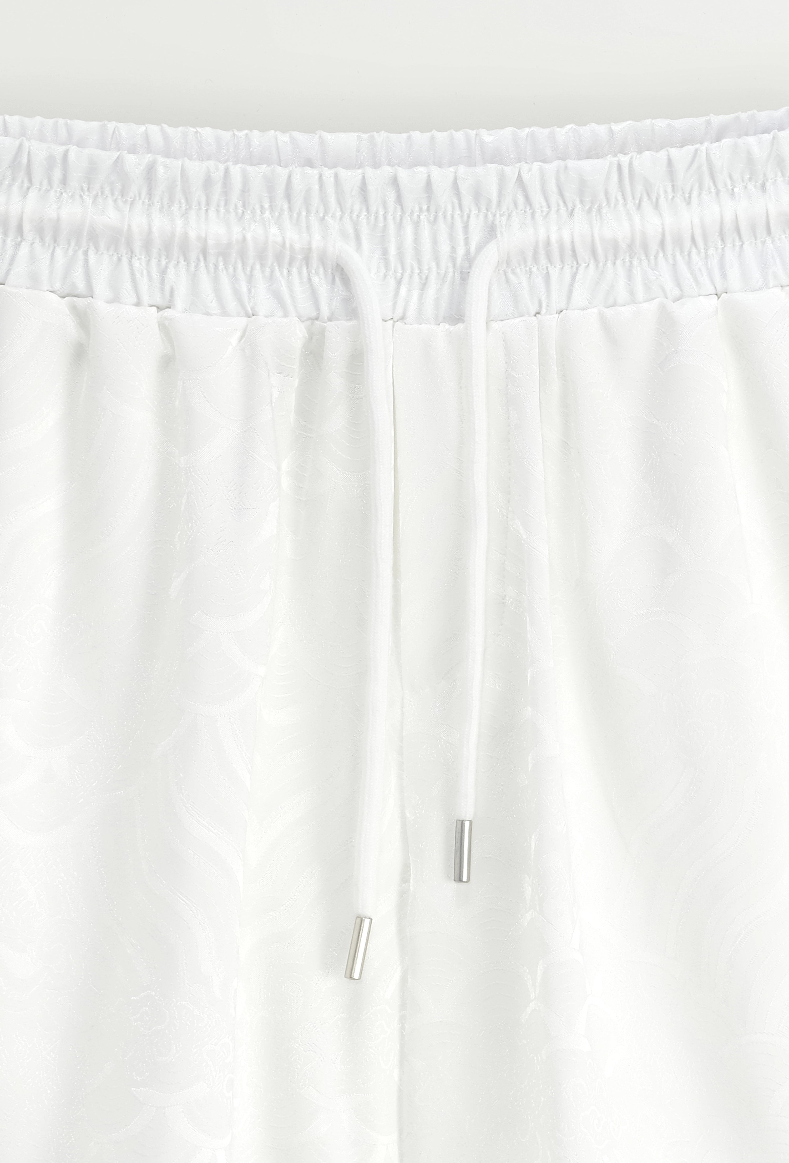 Ensemble chemise et short unis à motif