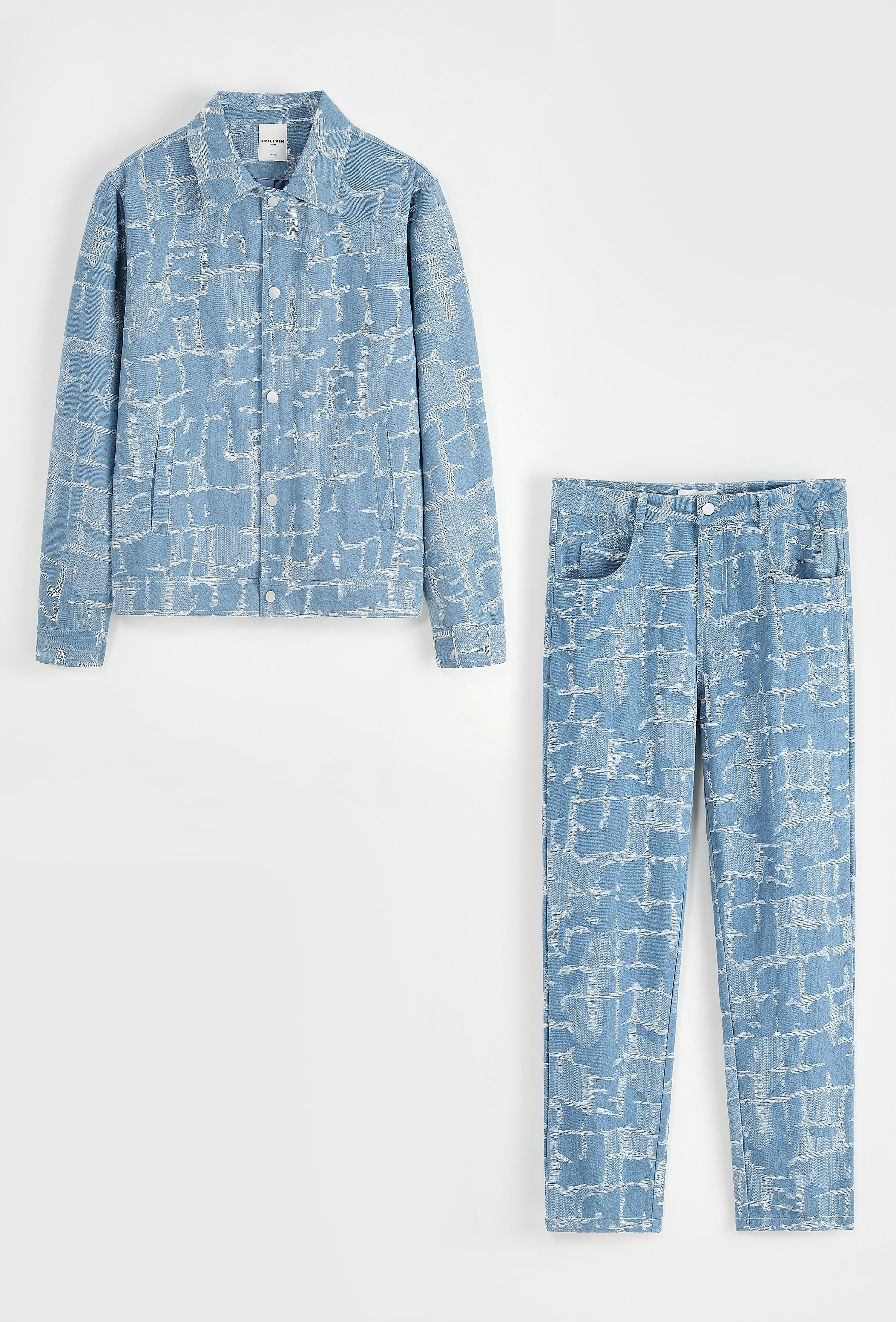 Ensemble veste et pantalon en jean