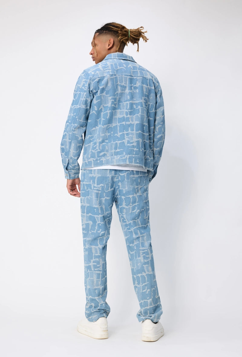 Ensemble veste et pantalon en jean