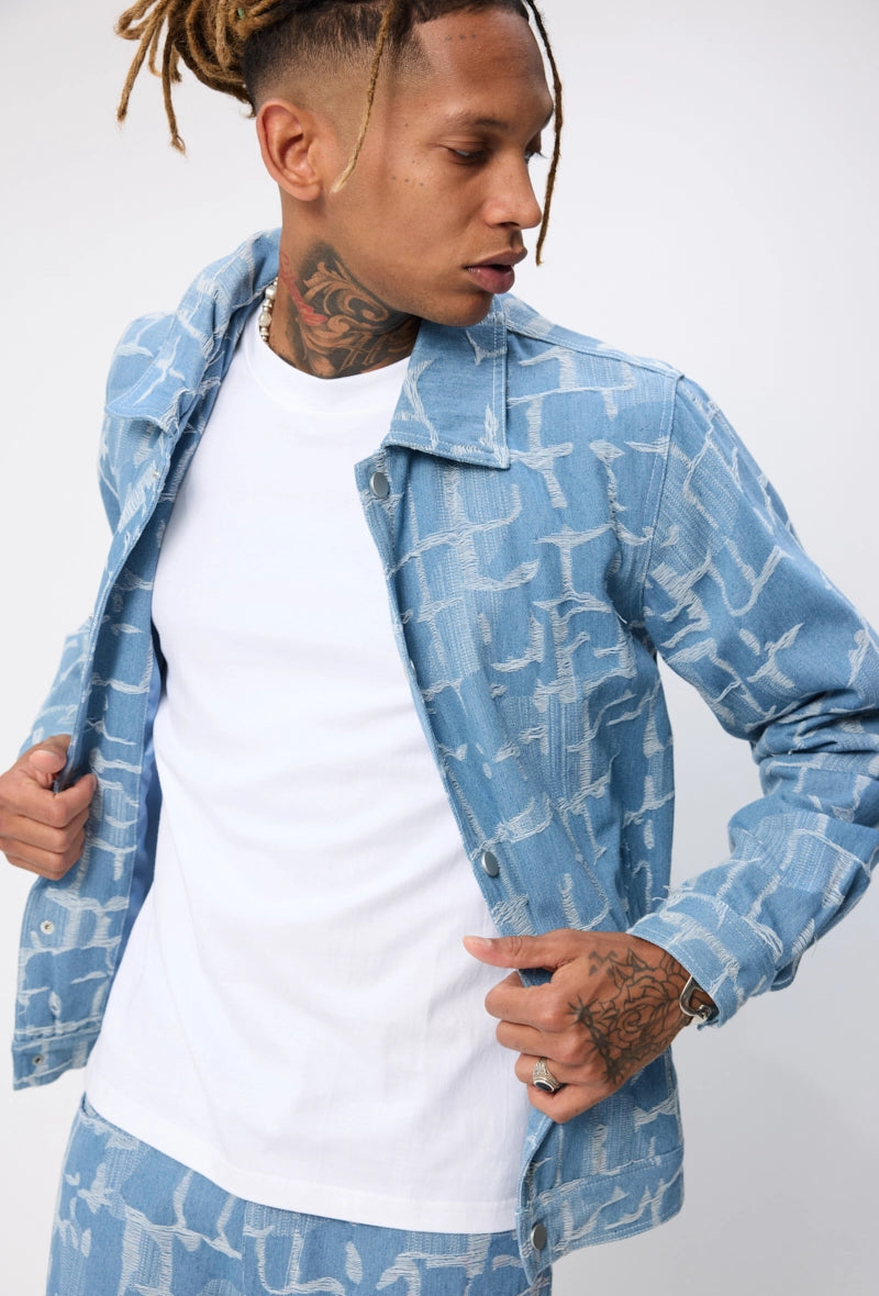 Ensemble veste et pantalon en jean