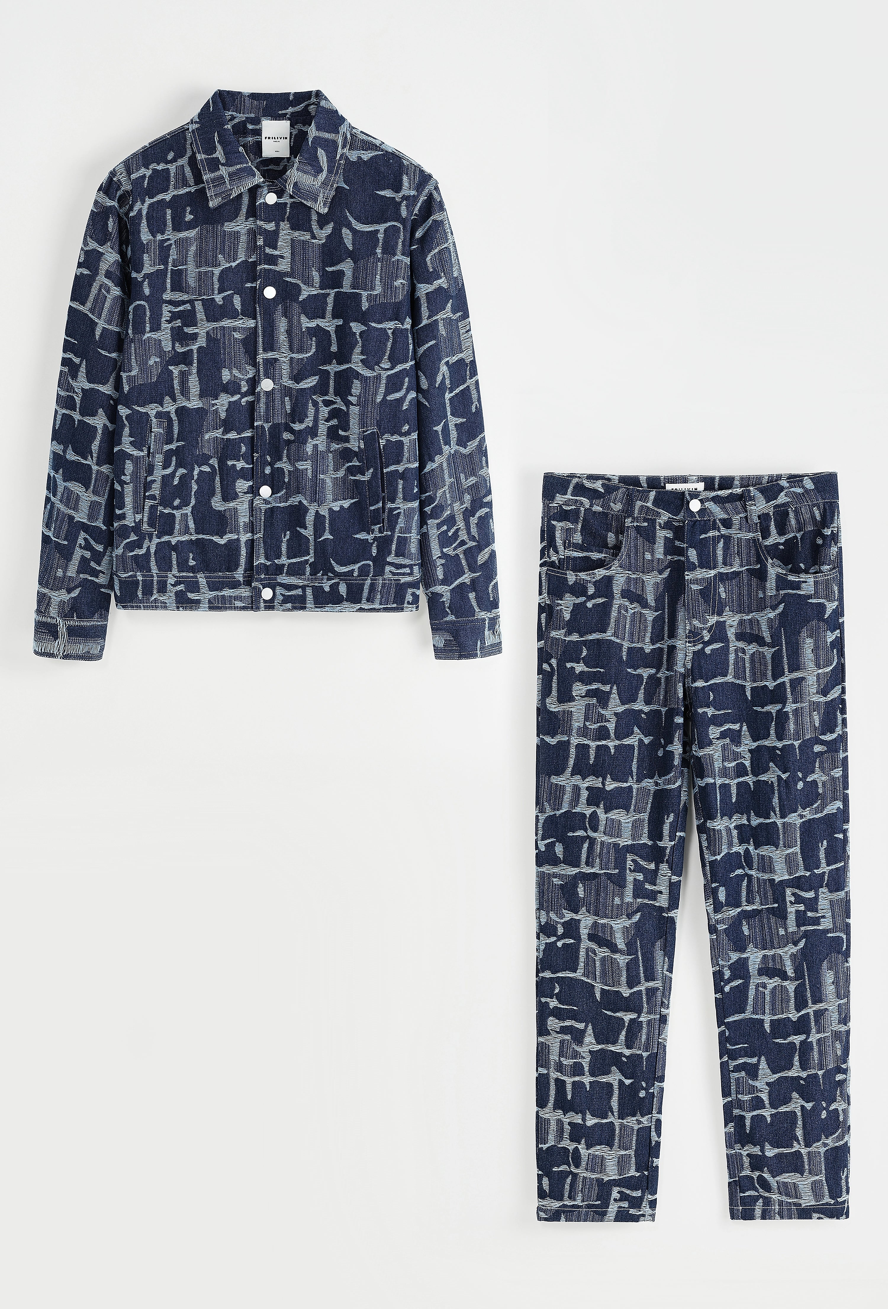 Ensemble veste et pantalon en jean
