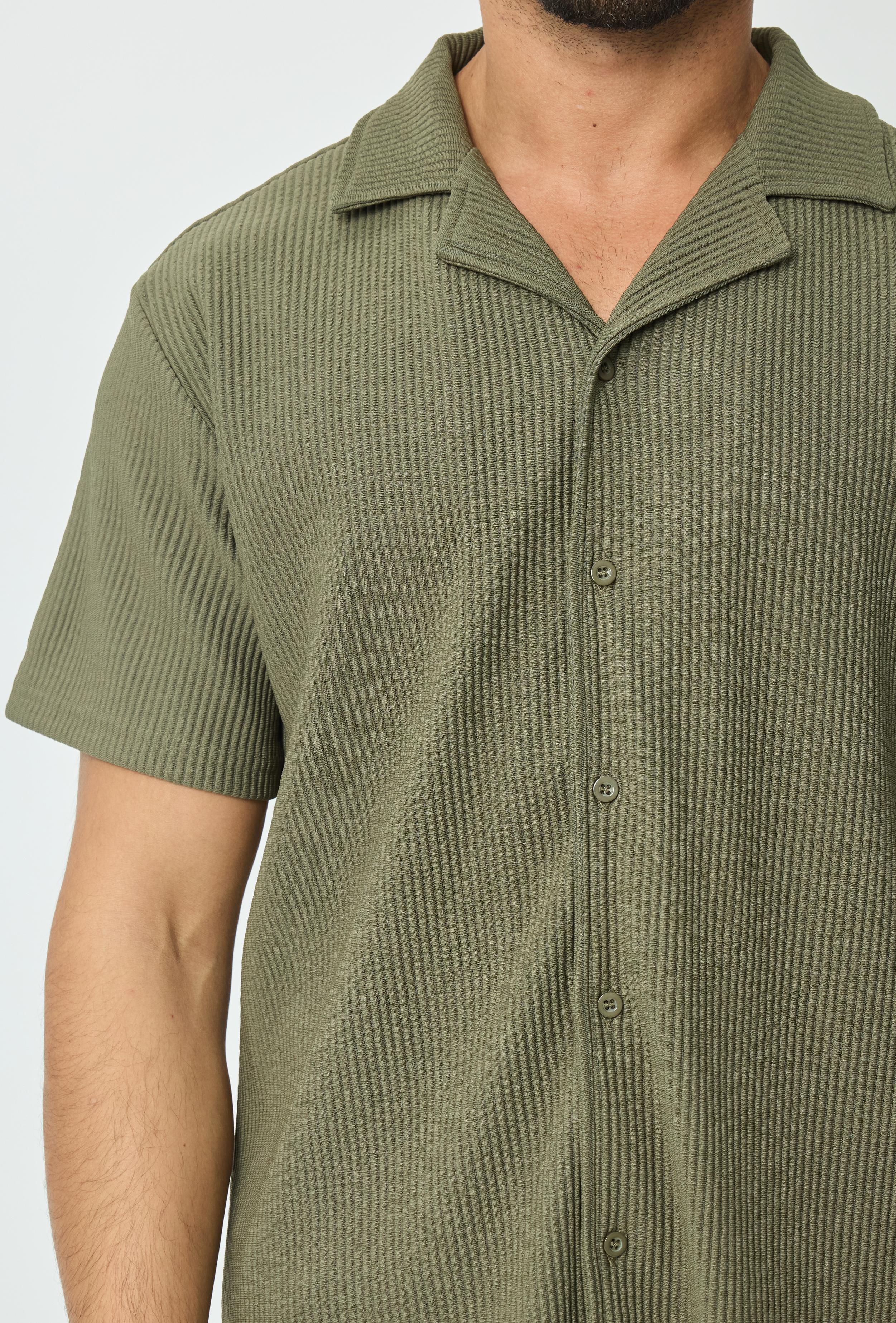 Ensemble chemise short uni