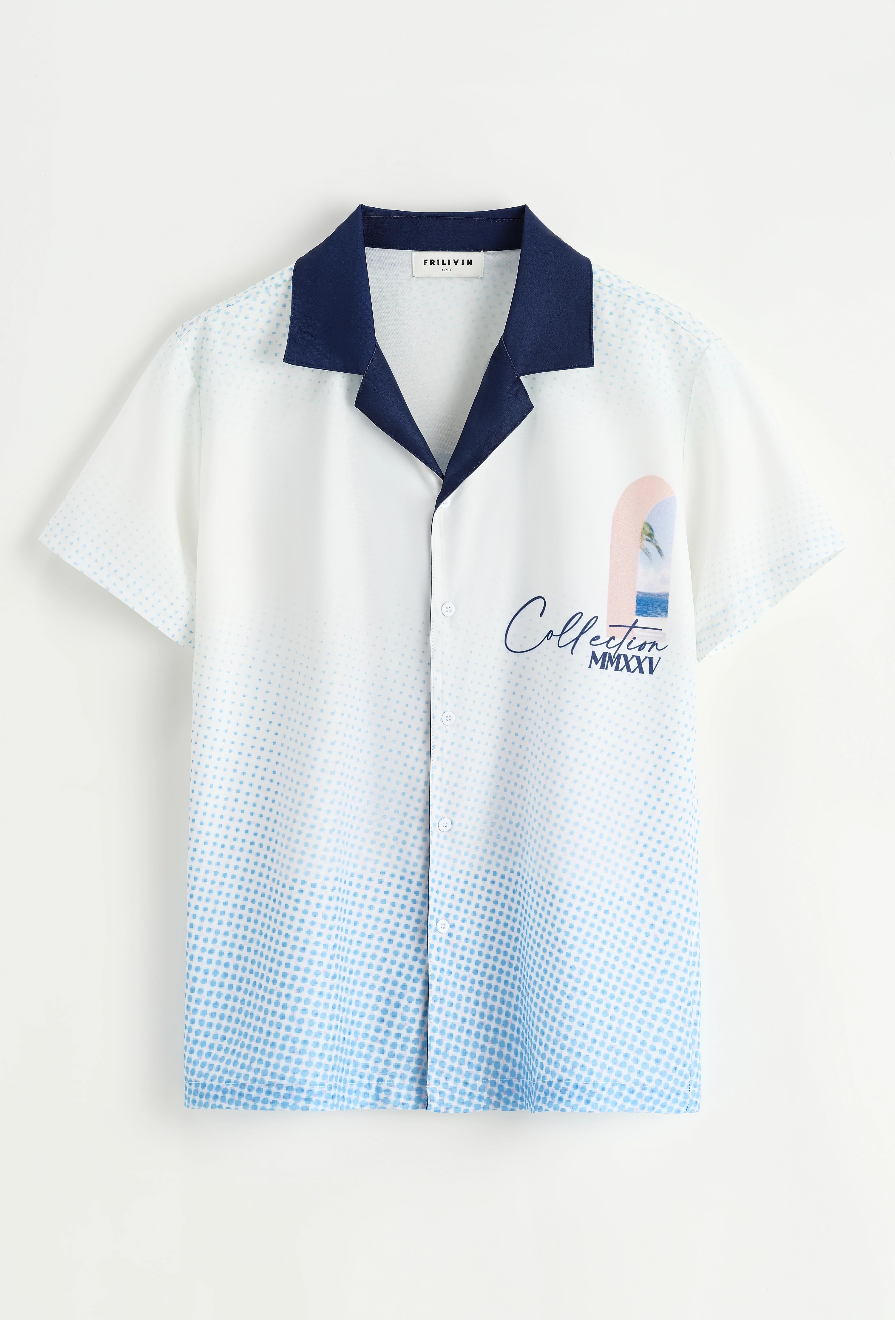 Chemise fashion à manches courtes