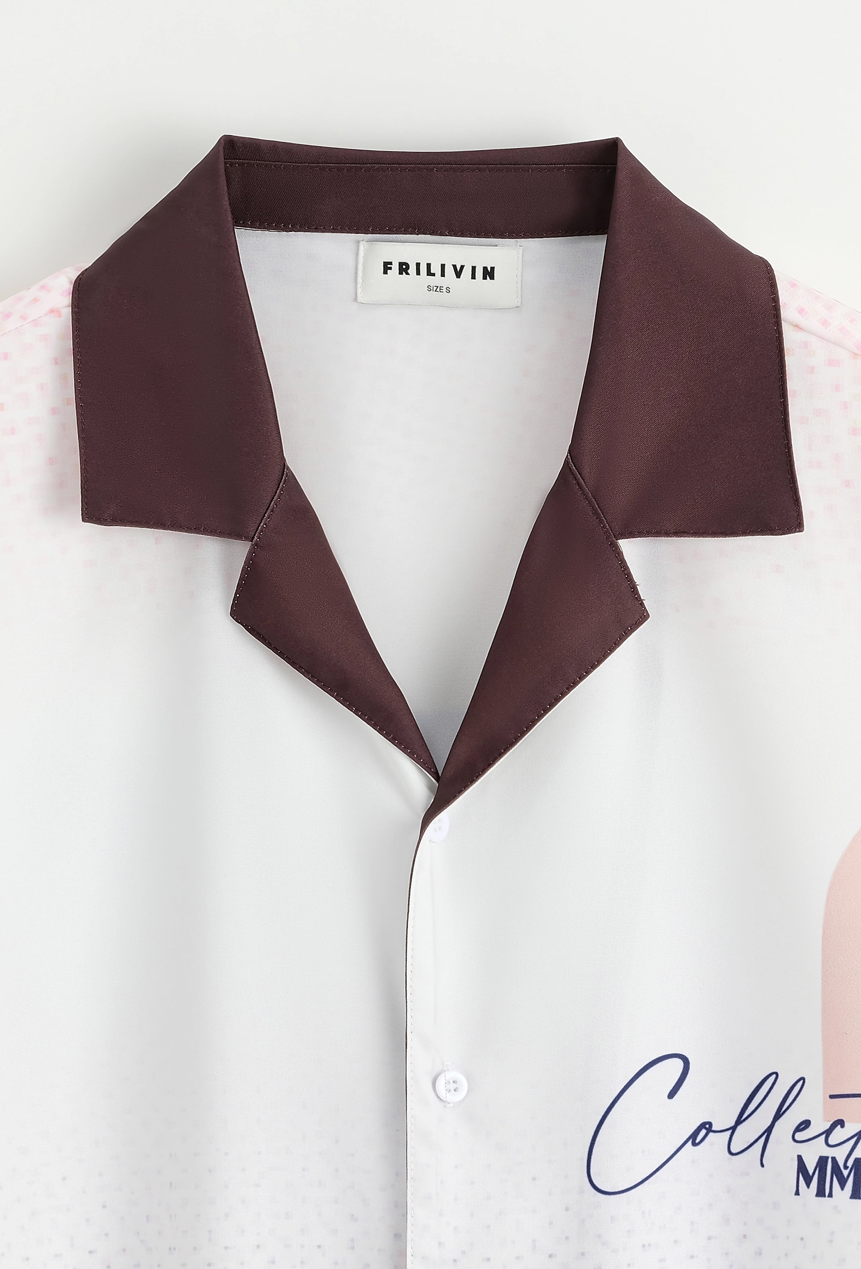 Chemise fashion à manches courtes
