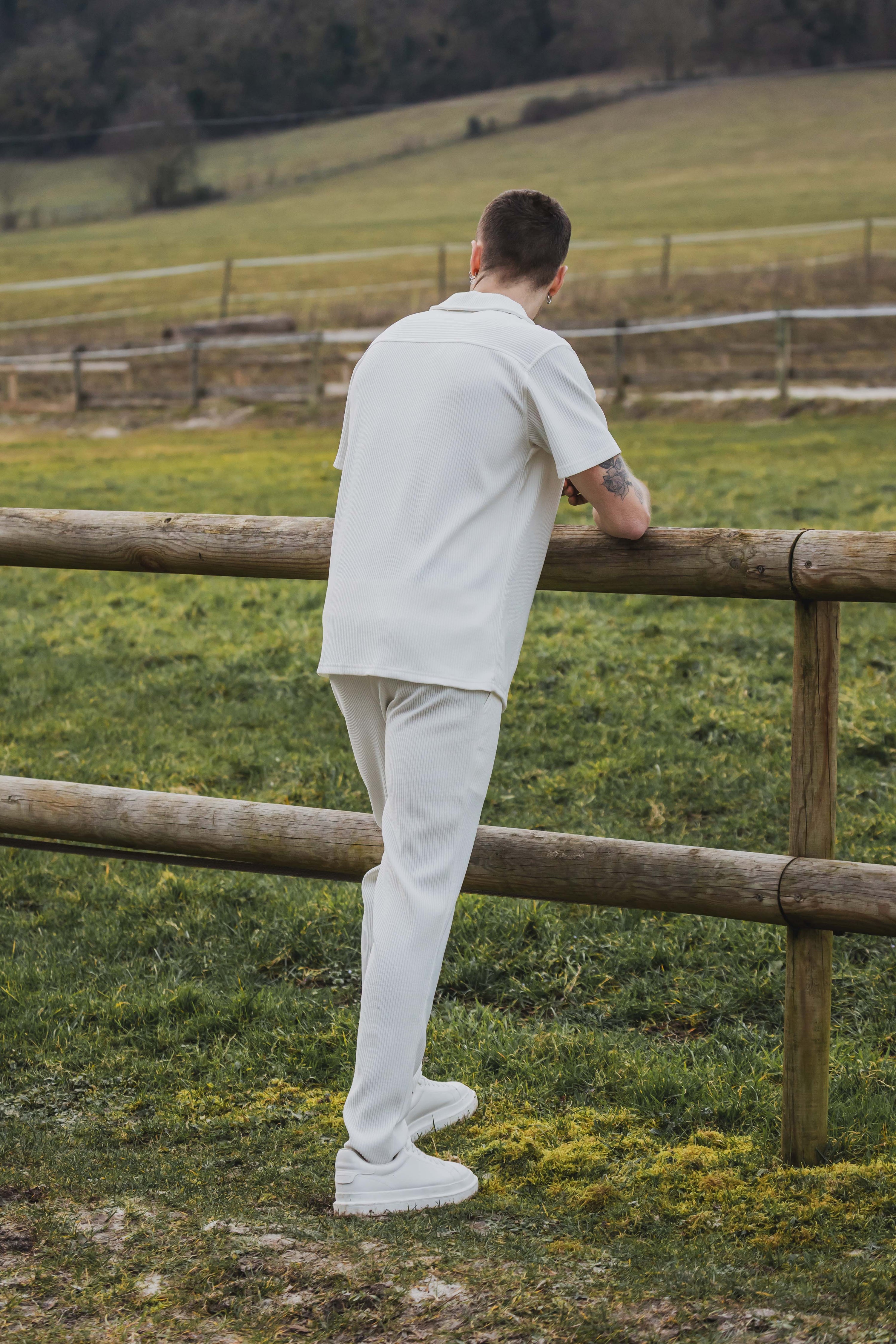 Ensemble veste pantalon uni