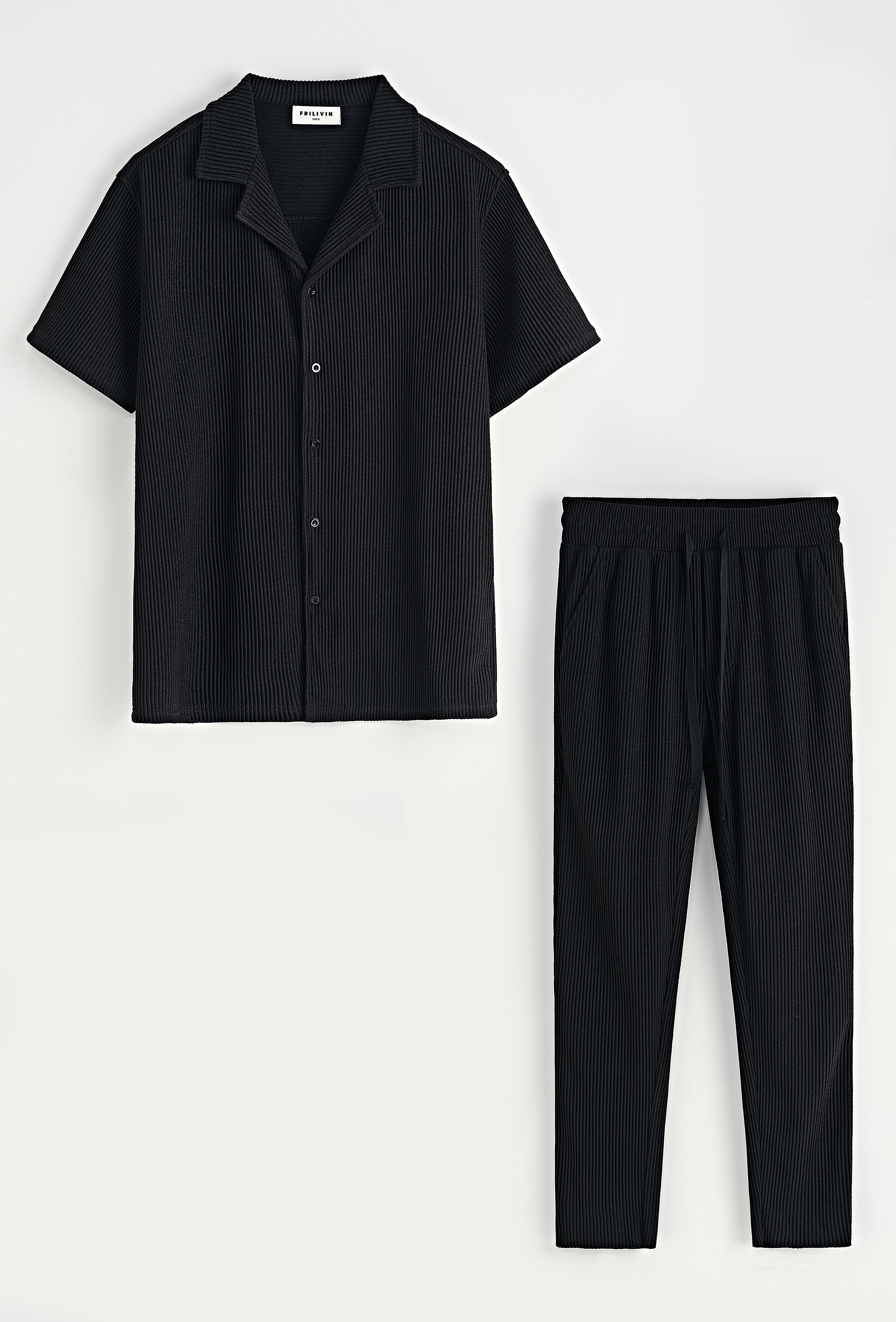 Ensemble veste pantalon uni