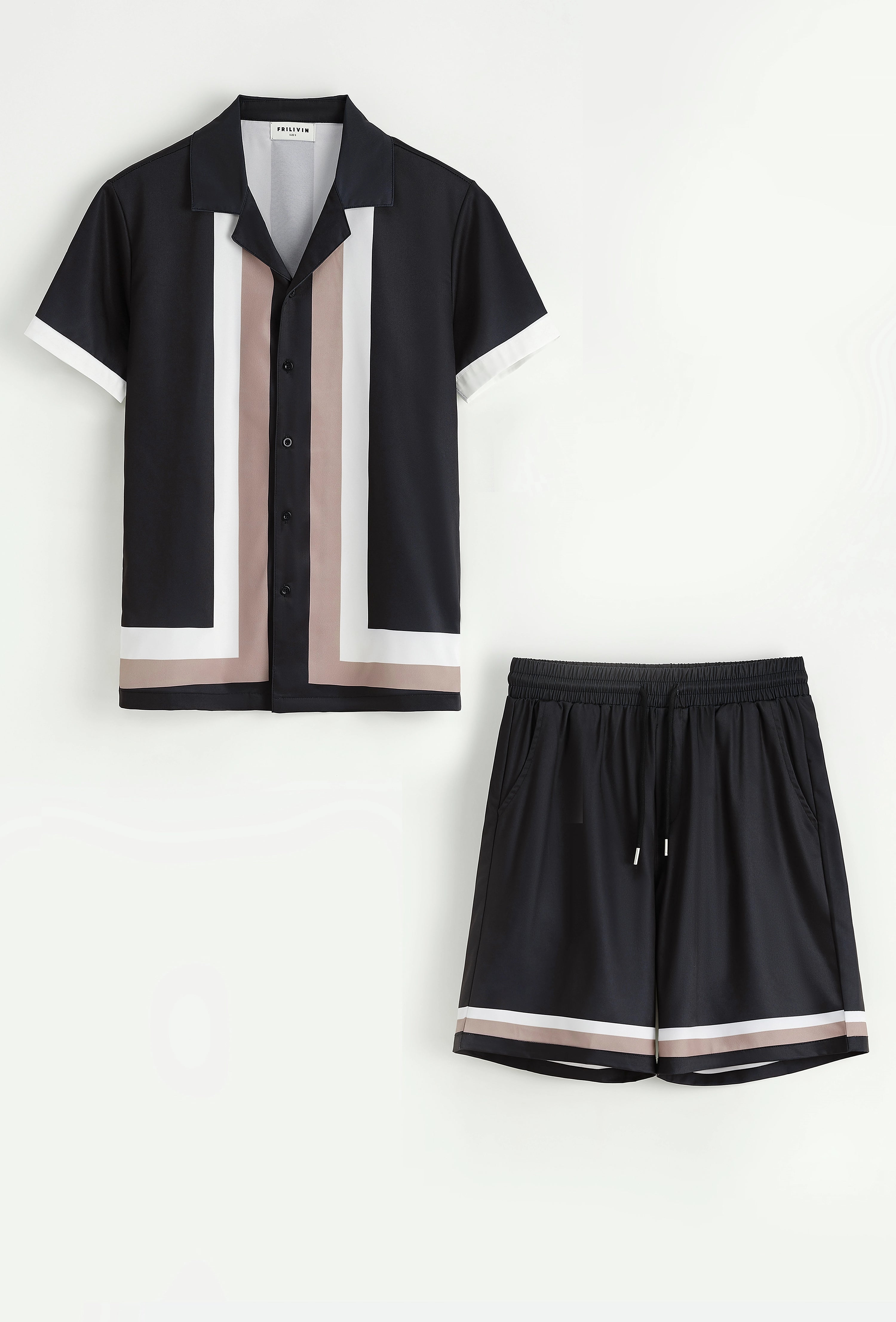 Ensemble chemise à manches courtes et short