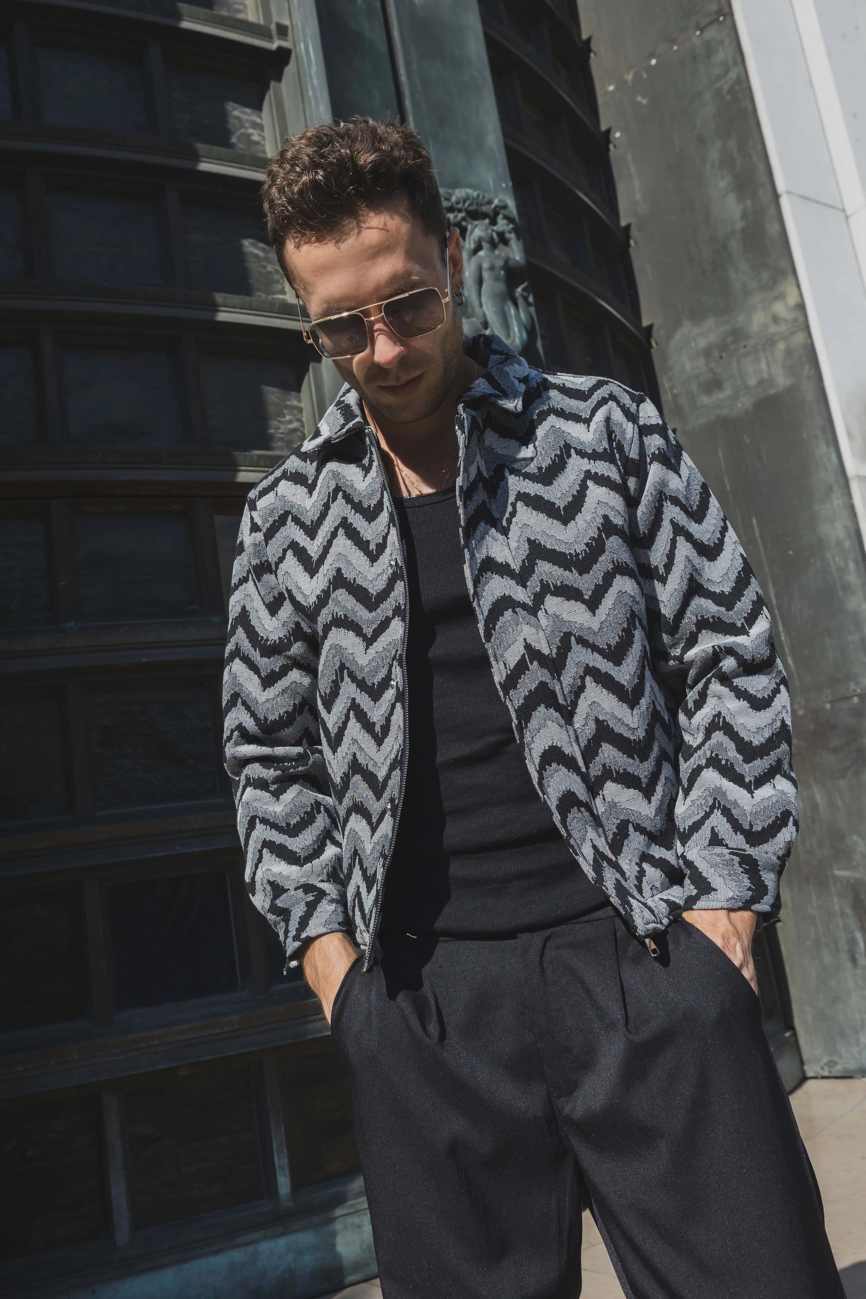 Veste zippée