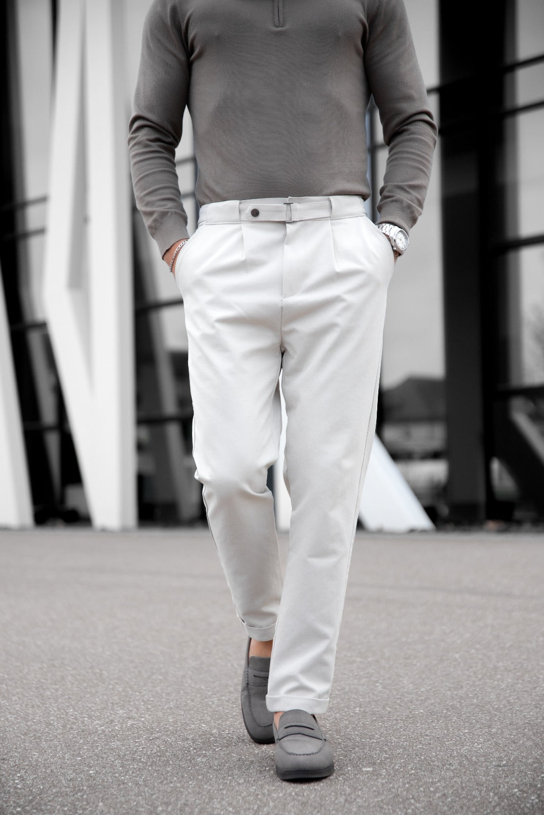Pantalon uni