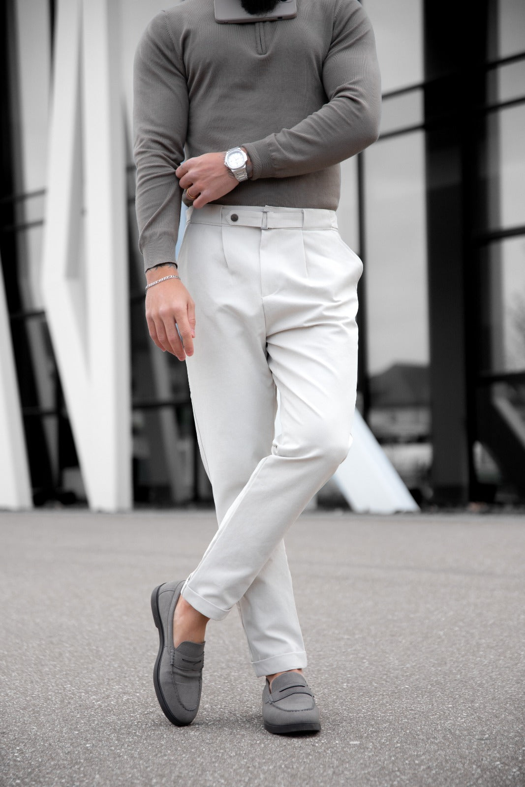 Pantalon uni