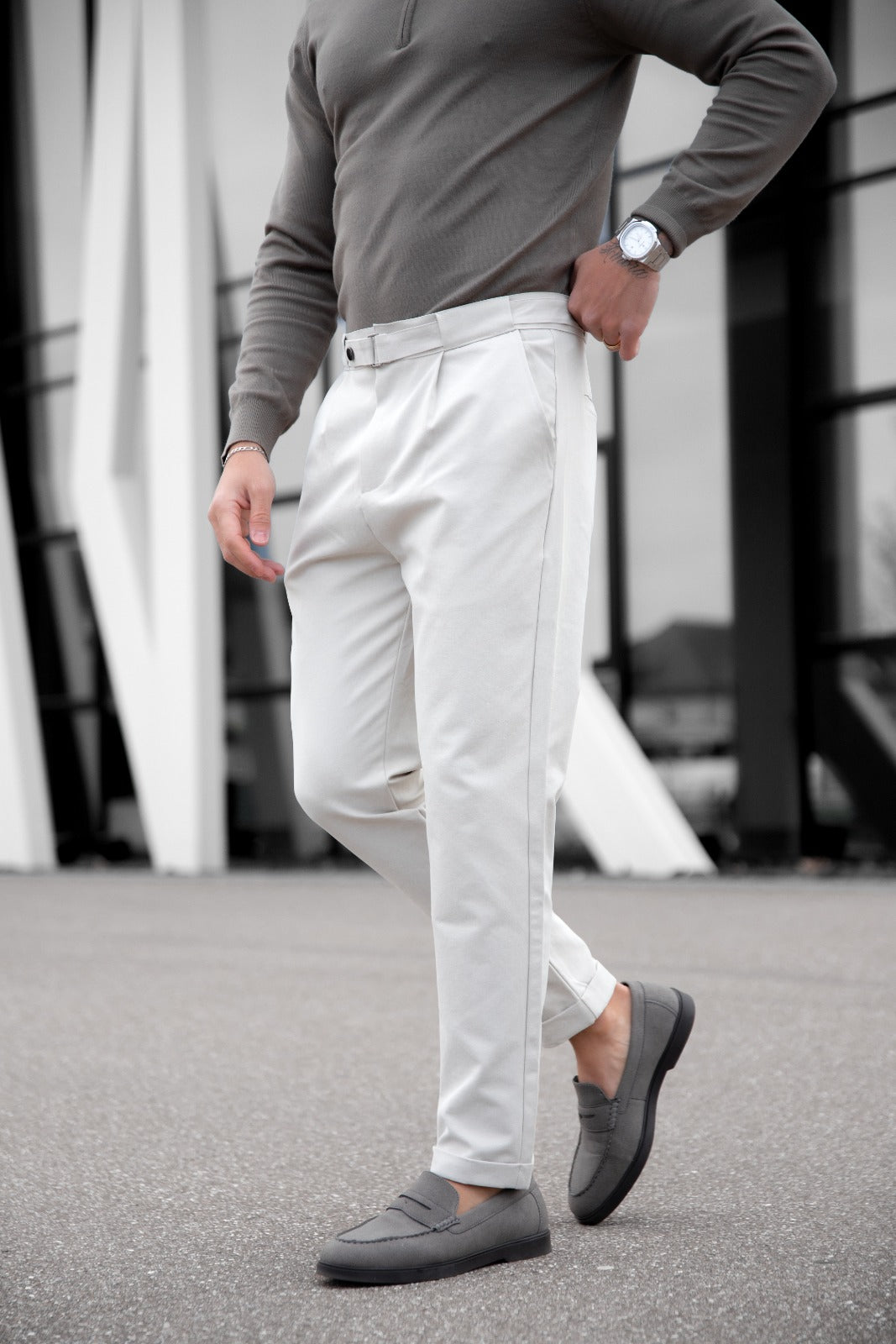 Pantalon uni