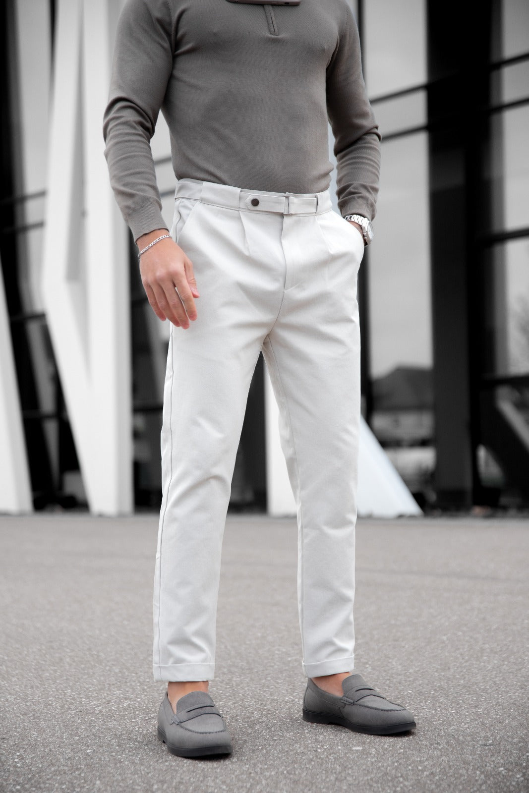 Pantalon uni