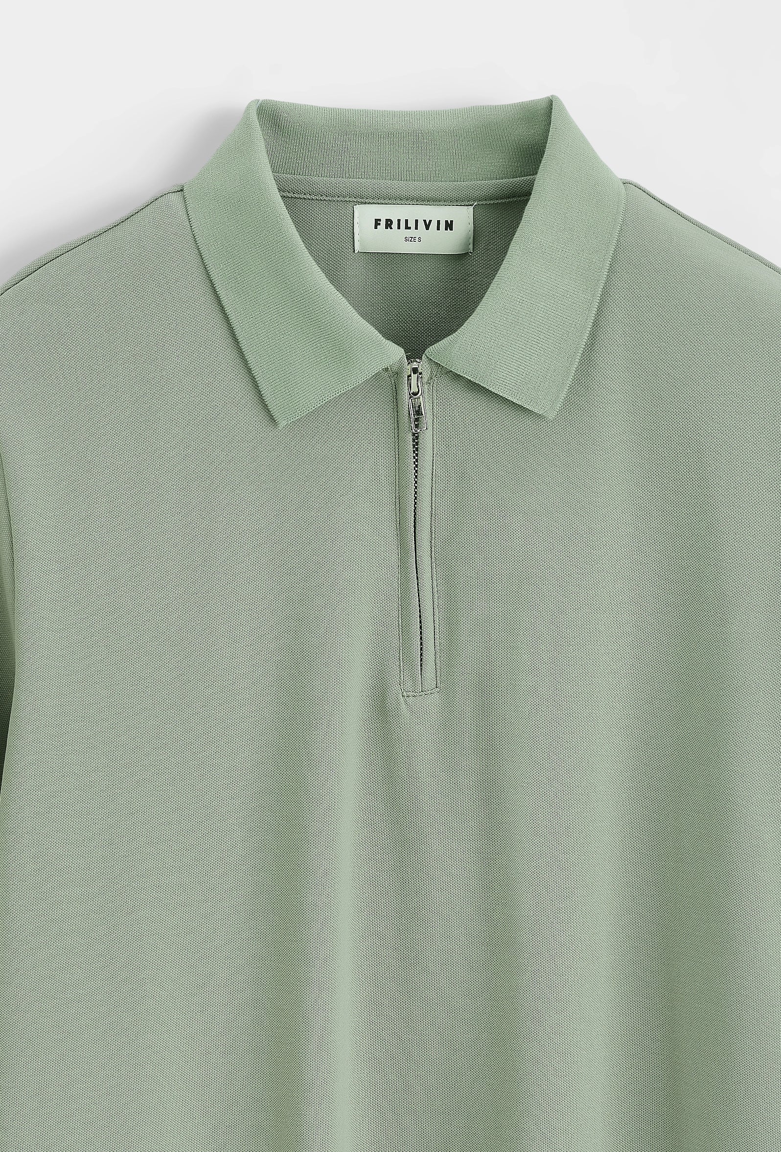 Polo avec zip
