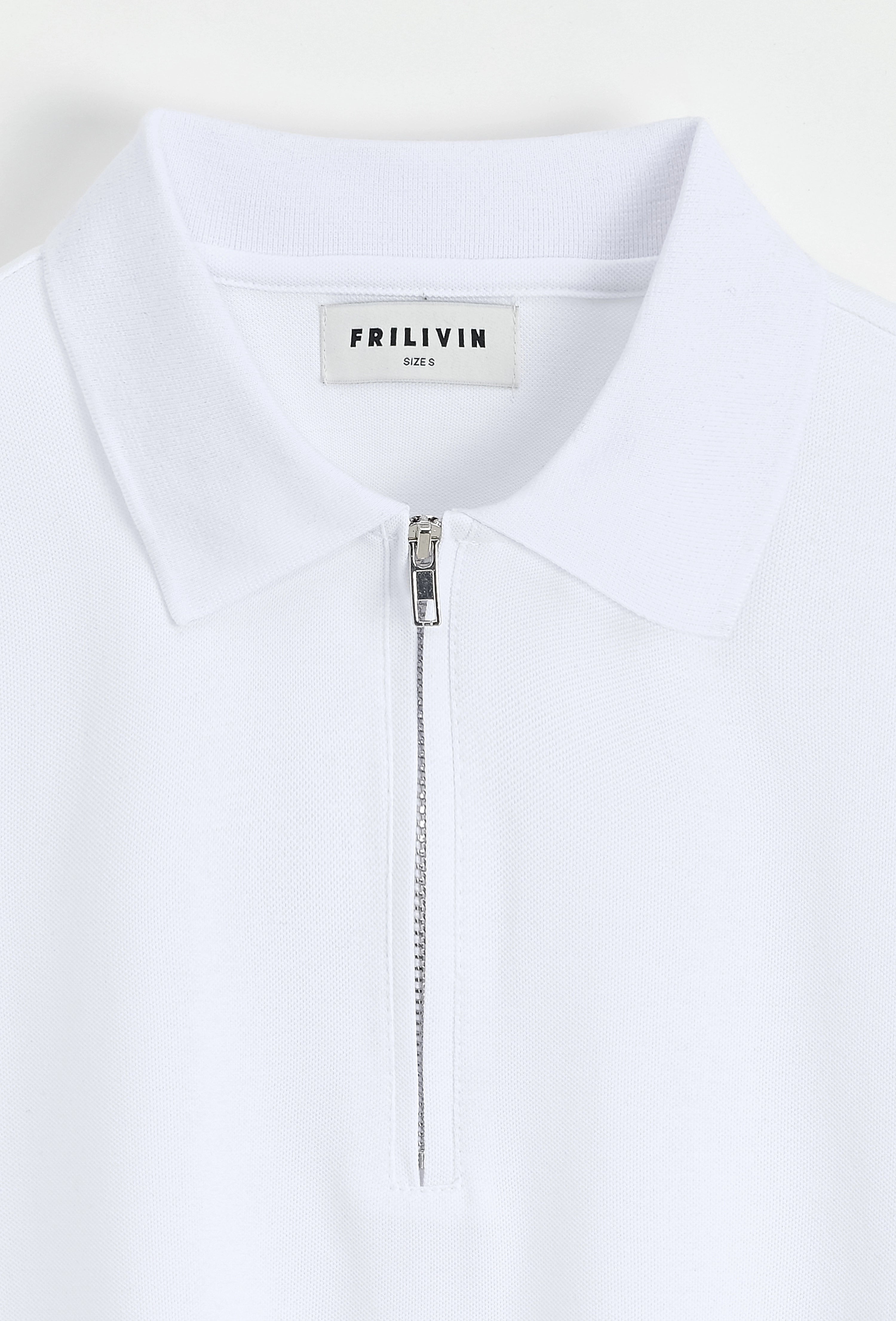 Polo avec zip