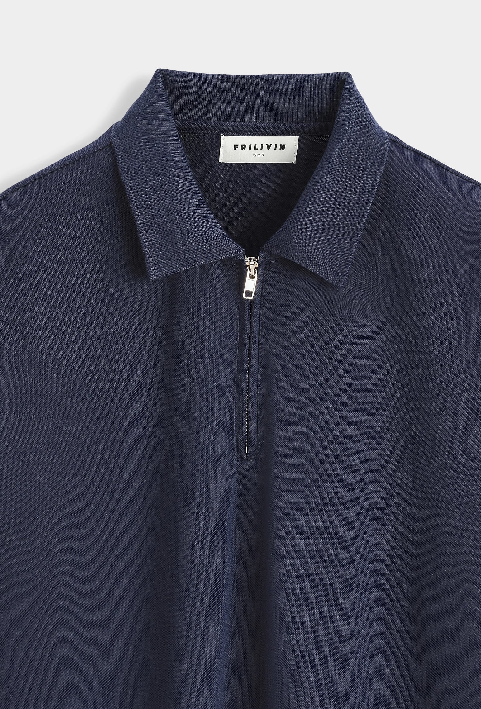 Polo avec zip