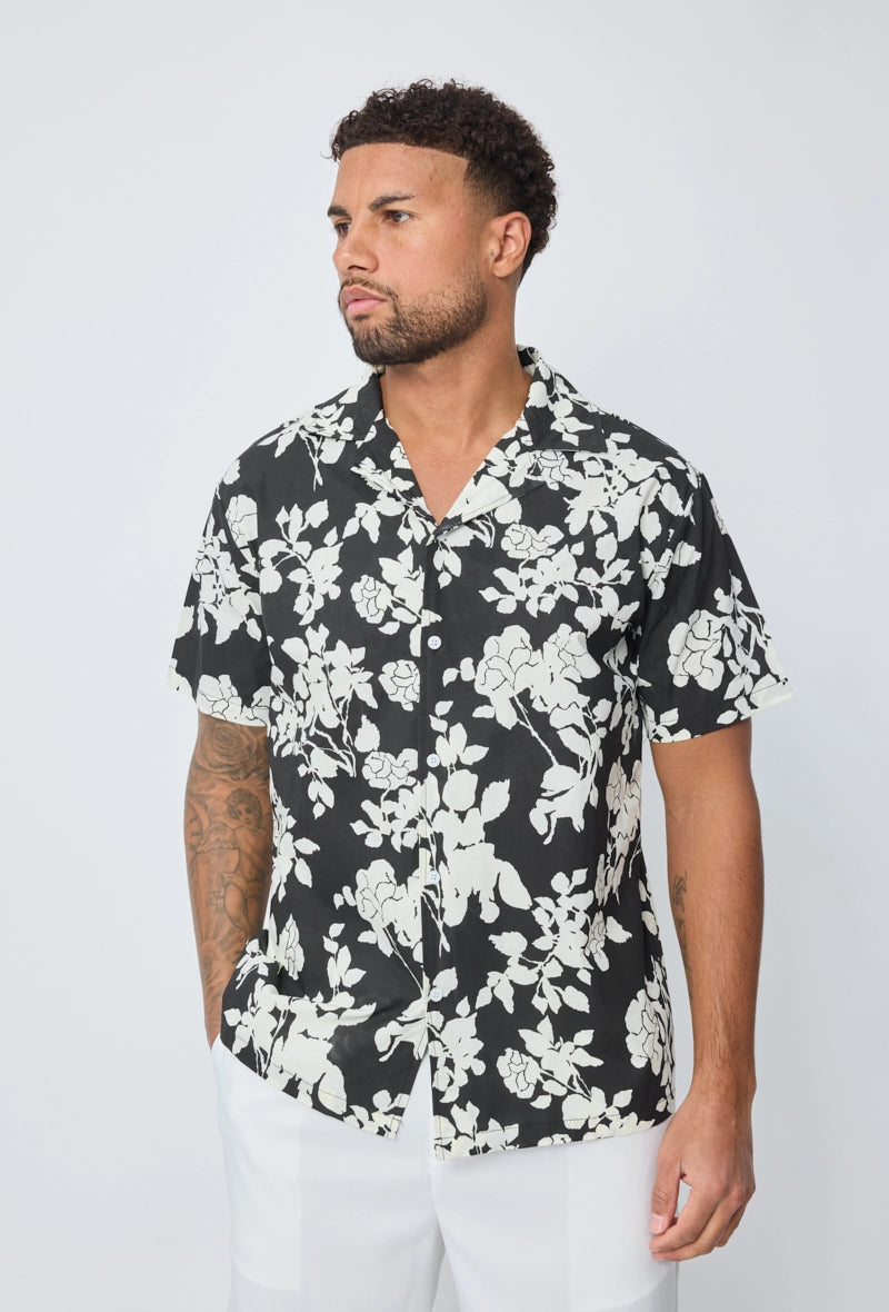 Chemise manches courtes à boutons