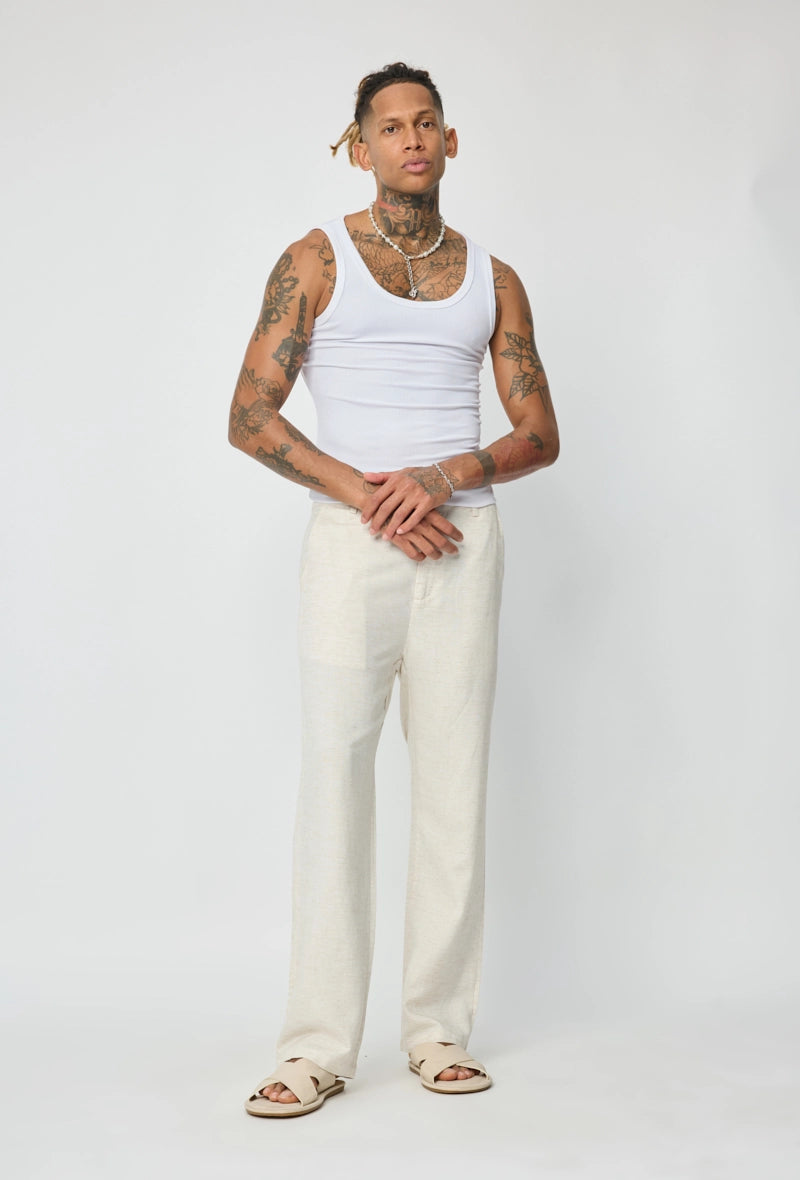 Pantalon uni