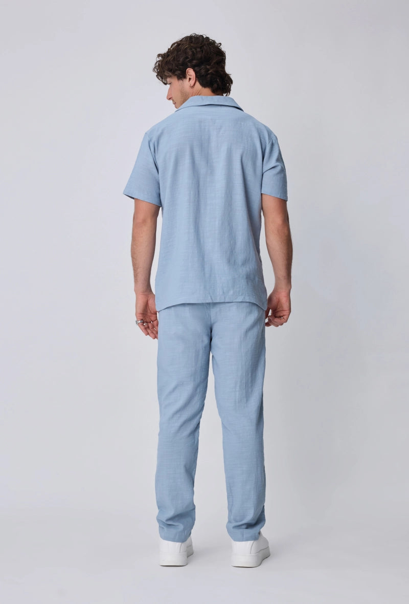 Ensemble chemise pantalon léger décontracté