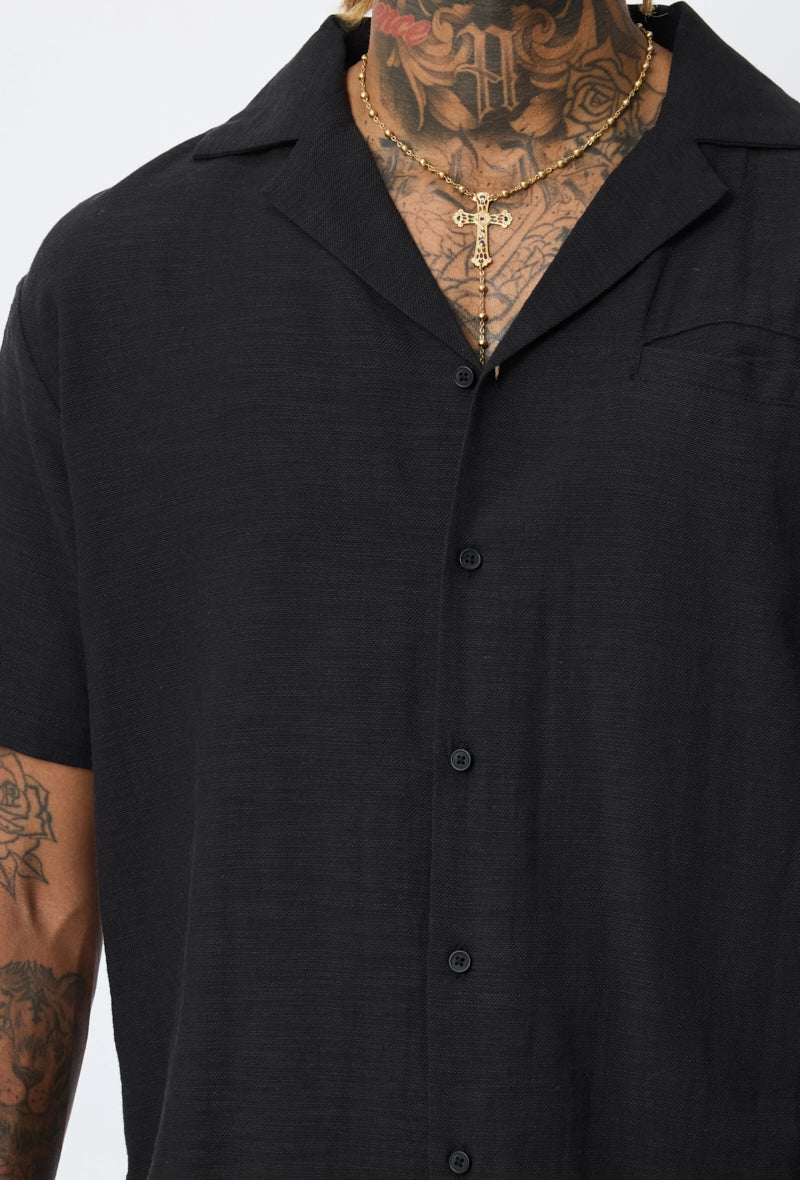 Ensemble chemise et pantalon uni
