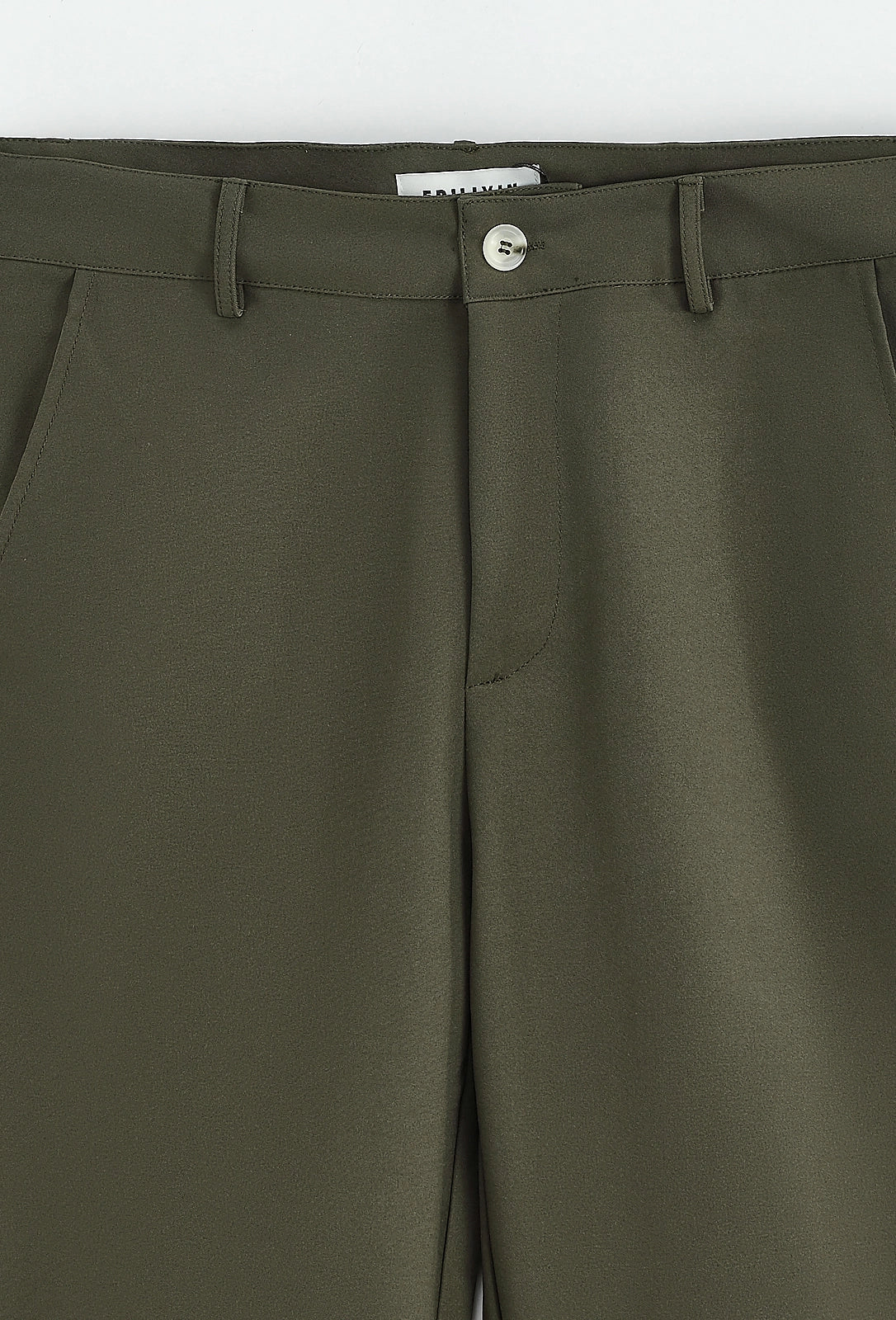 Pantalon uni coupe décontractée
