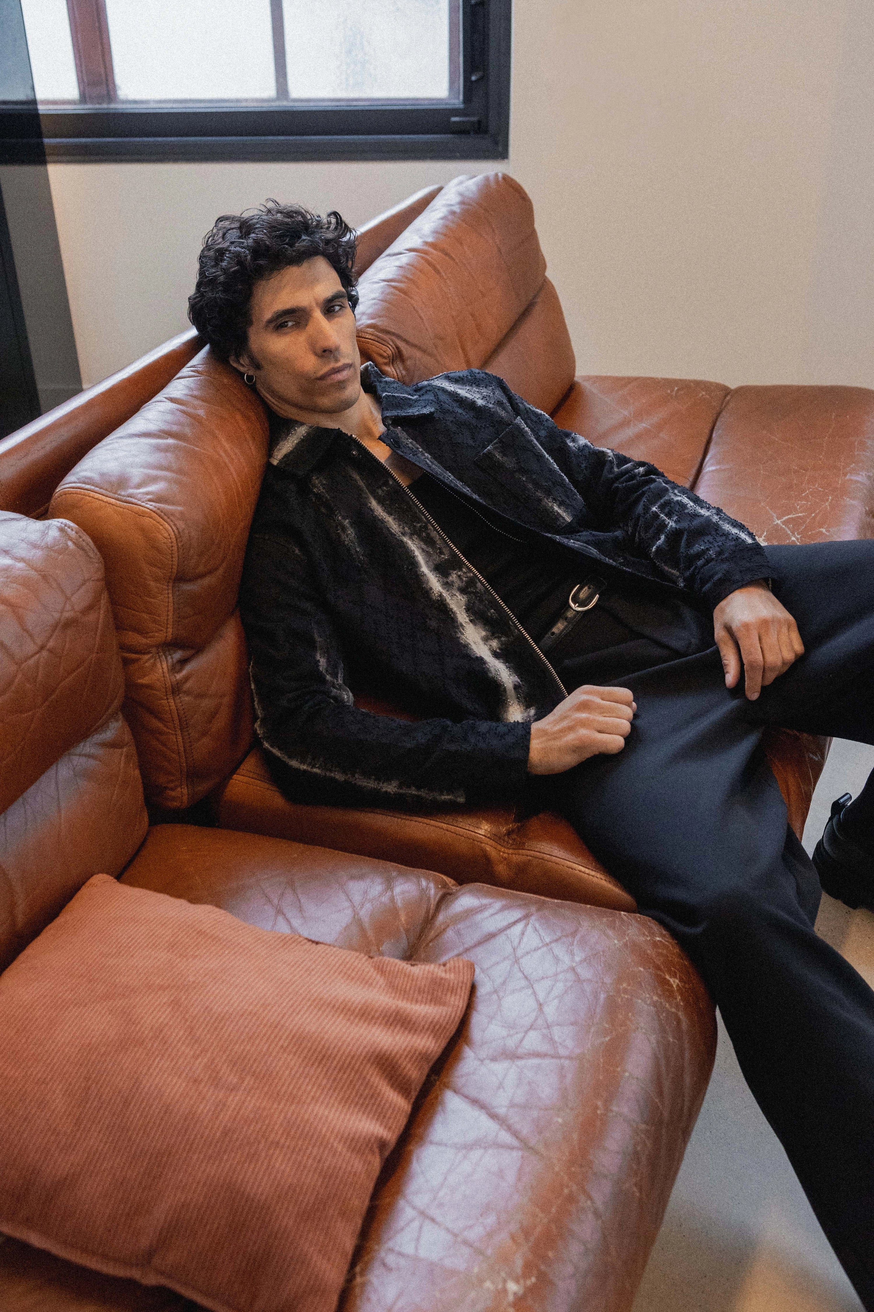 Veste à motif