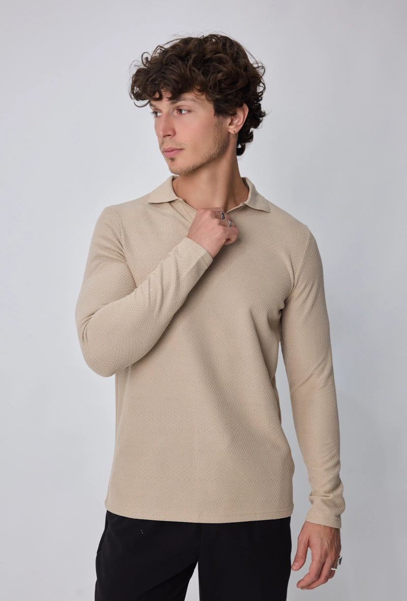 T-shirt uni manches longues