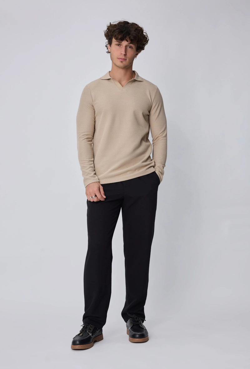 T-shirt uni manches longues