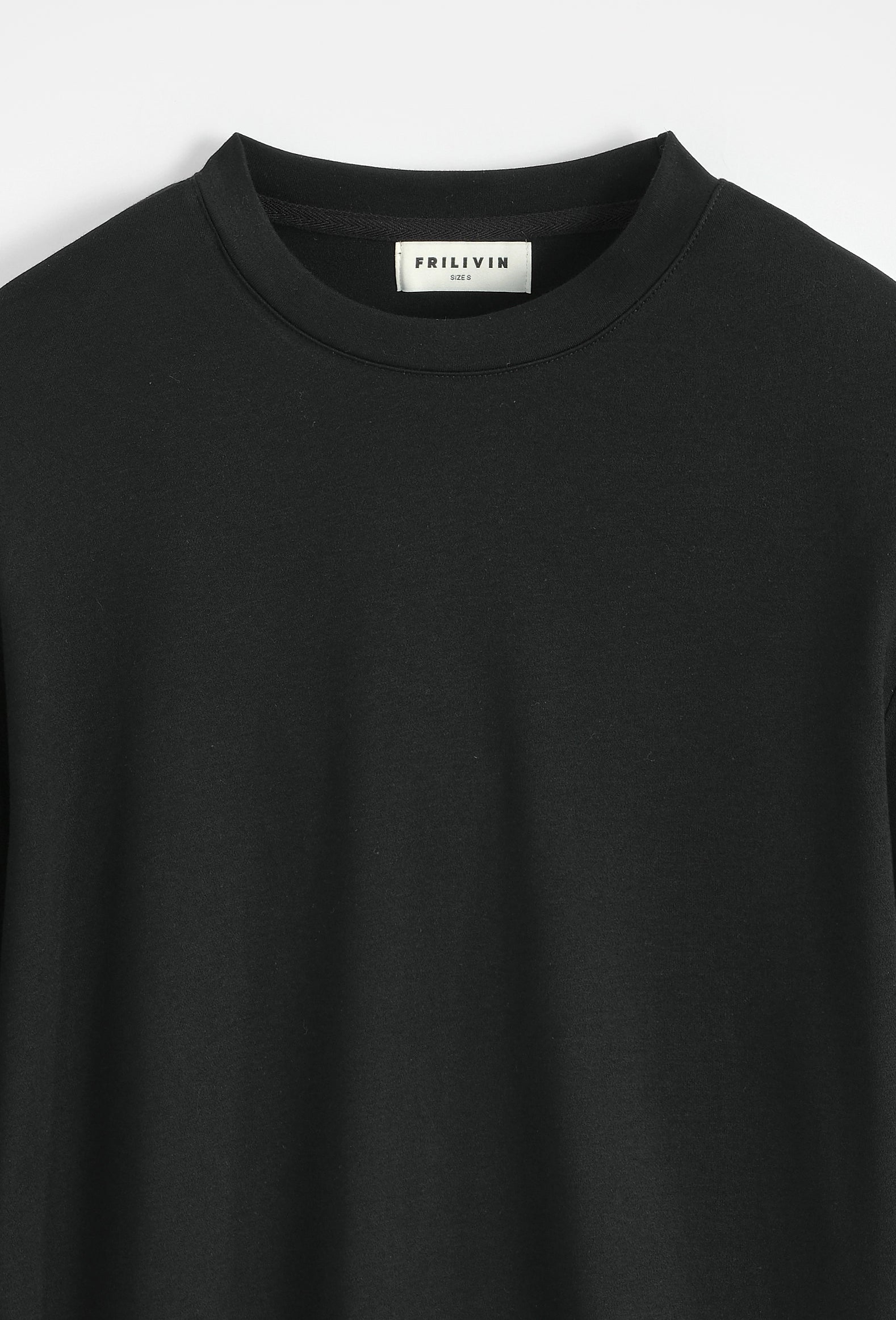 T-shirt uni manches longues