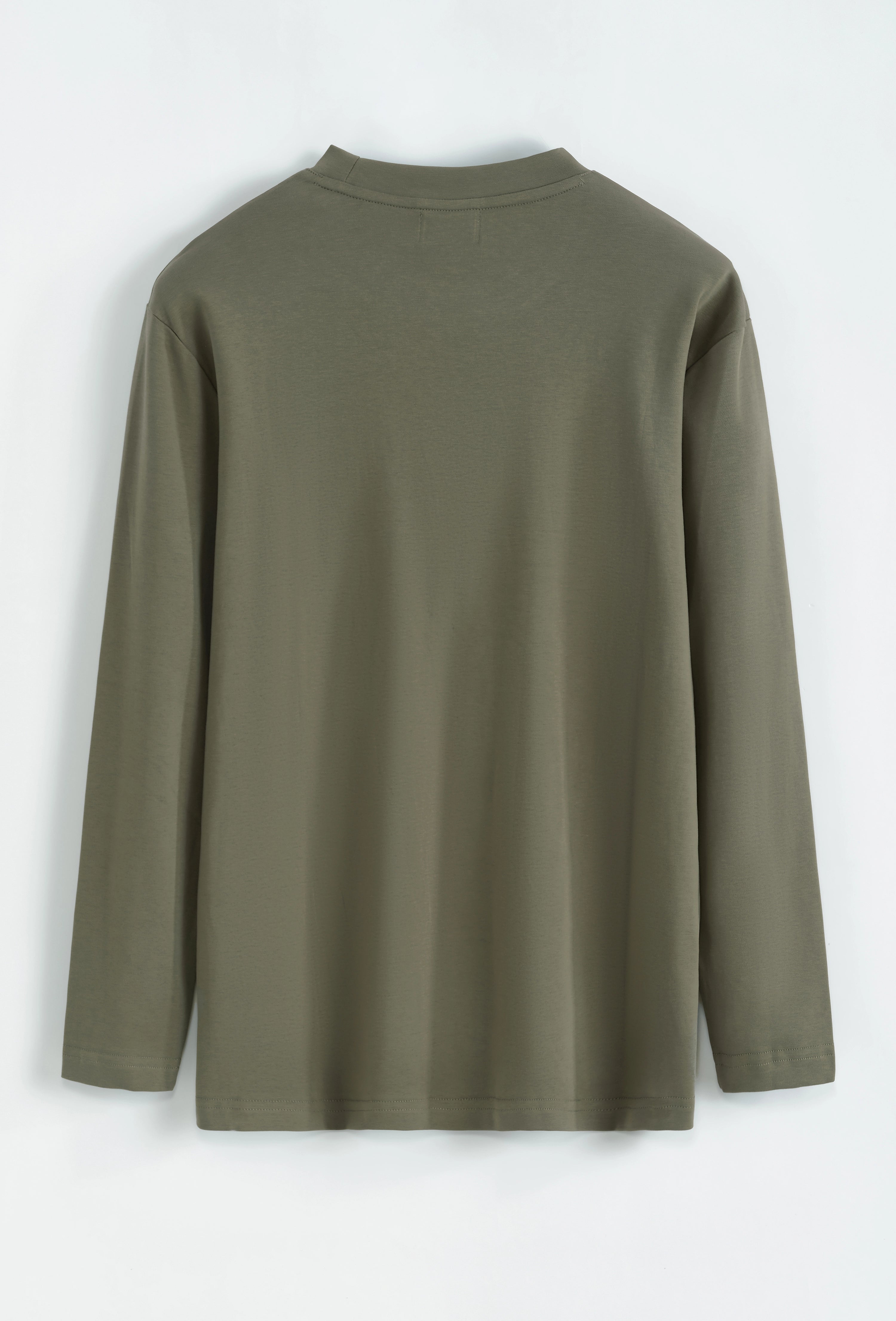 T-shirt uni manches longues