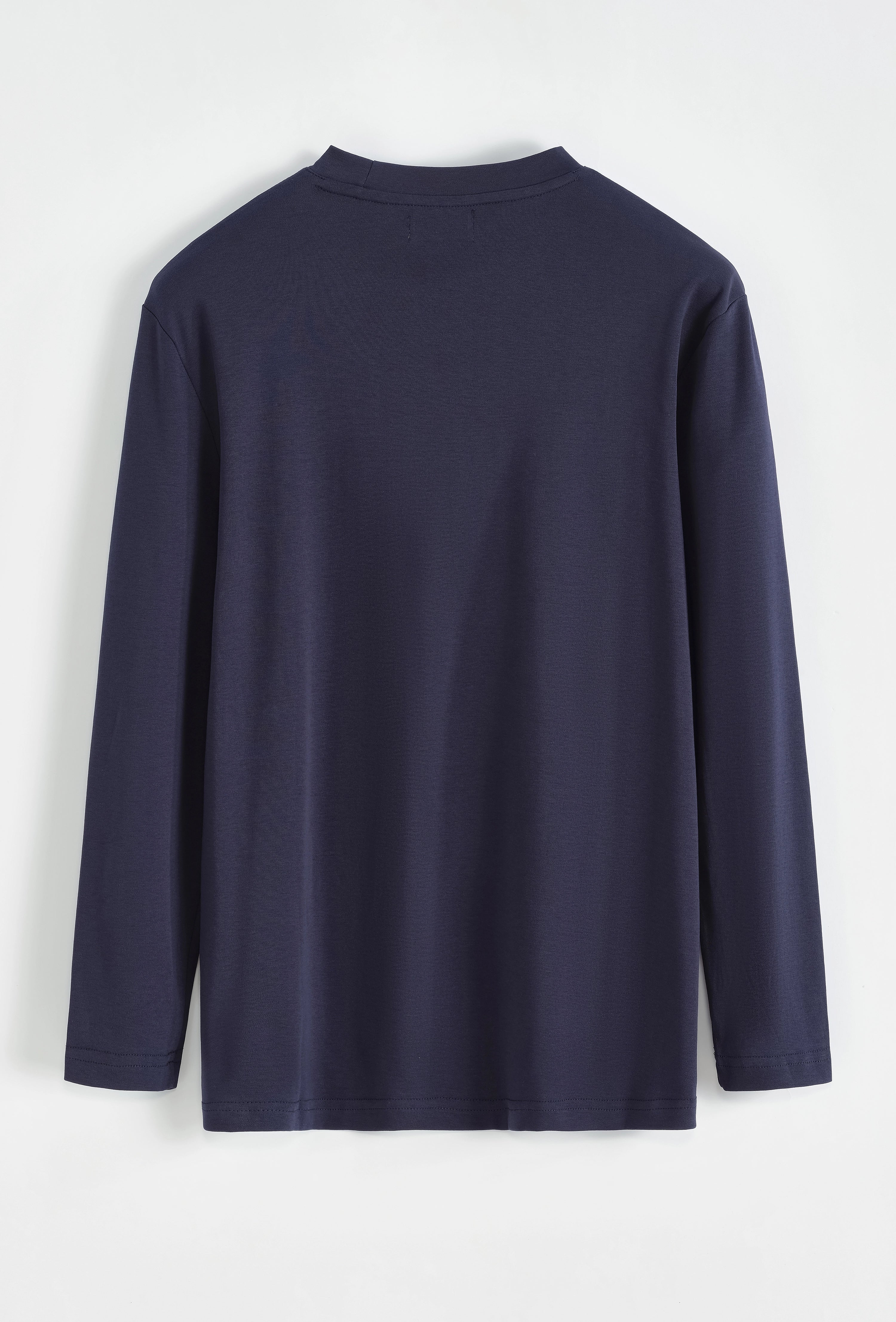 T-shirt uni manches longues