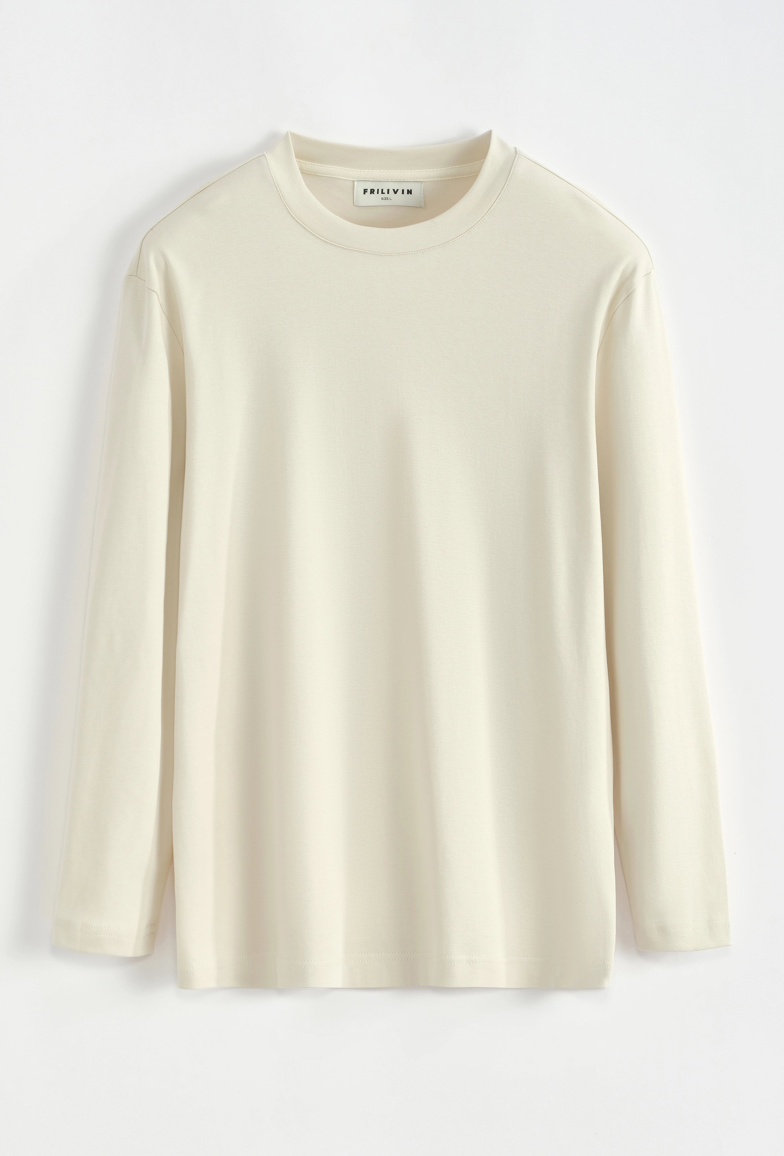 T-shirt uni manches longues