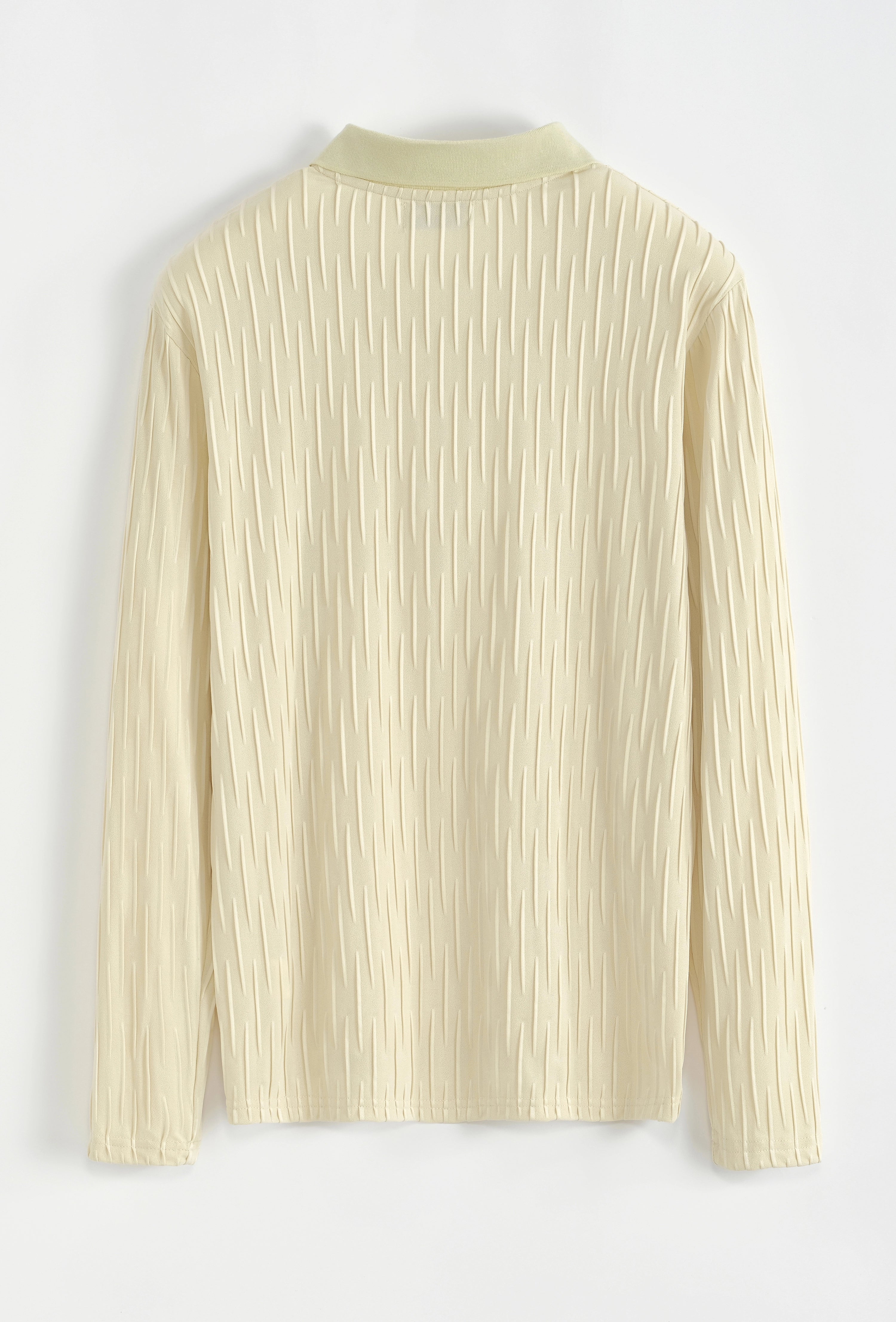 T-shirt uni col v
