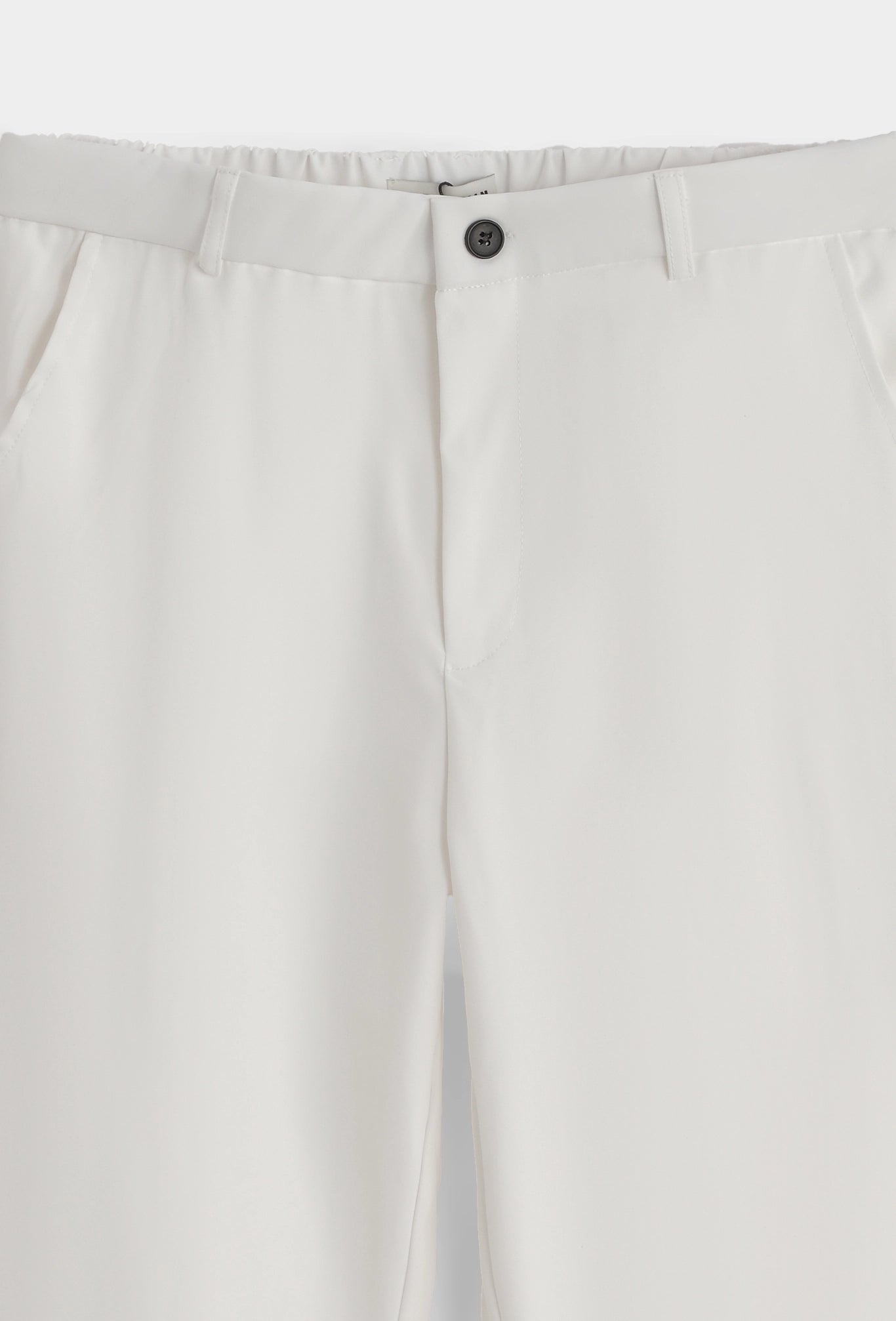 Pantalonblanc à coupe droite