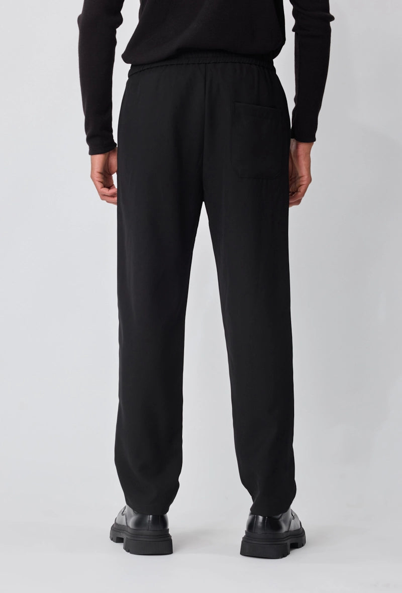 Pantalon homme uni chic avec poches latérales