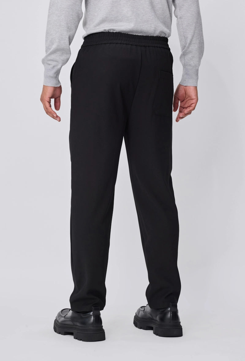 Pantalon homme uni chic avec poches latérales