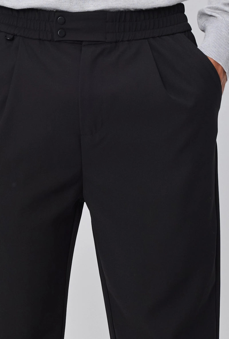Pantalon homme uni chic avec poches latérales