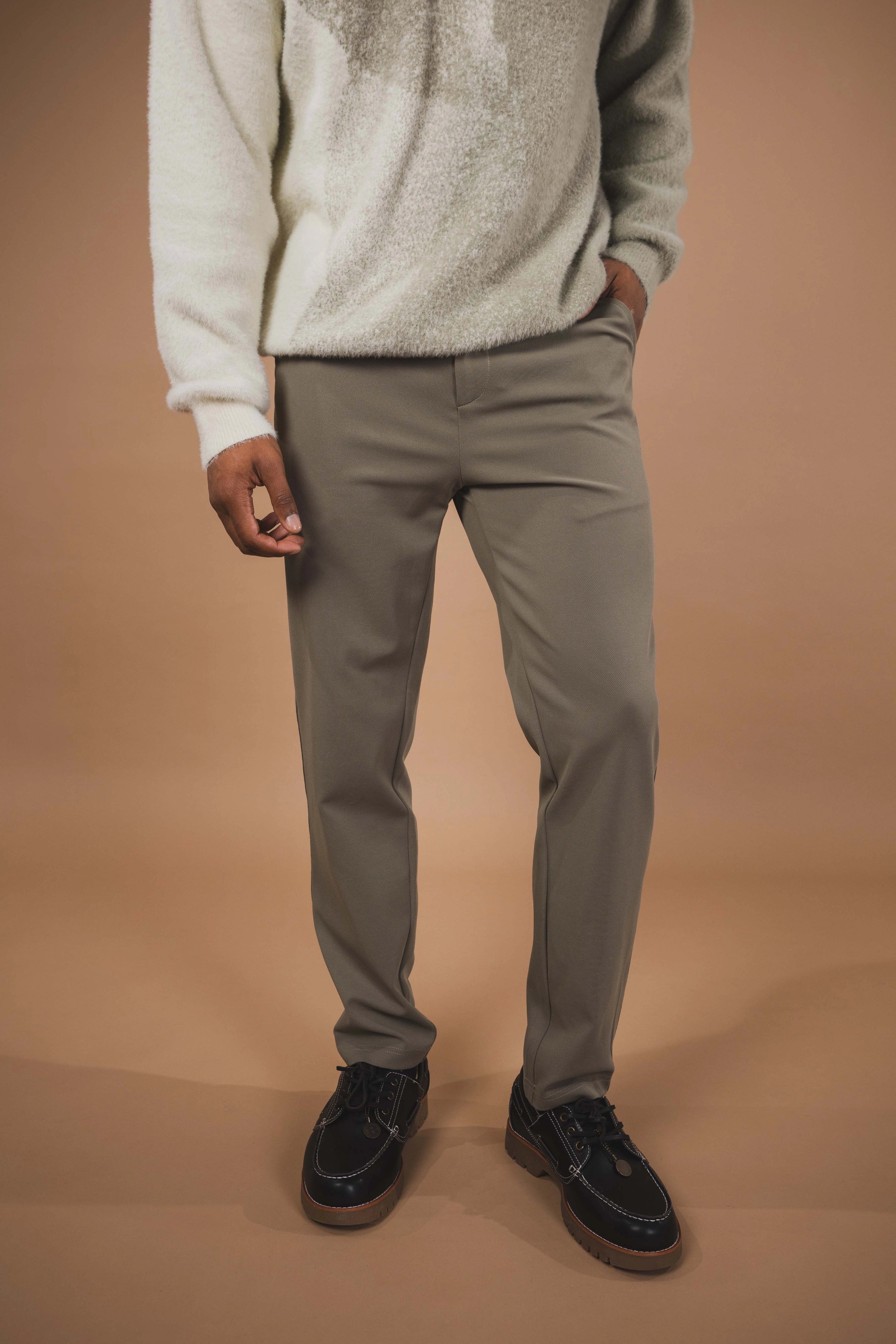 Pantalon homme couleur uni