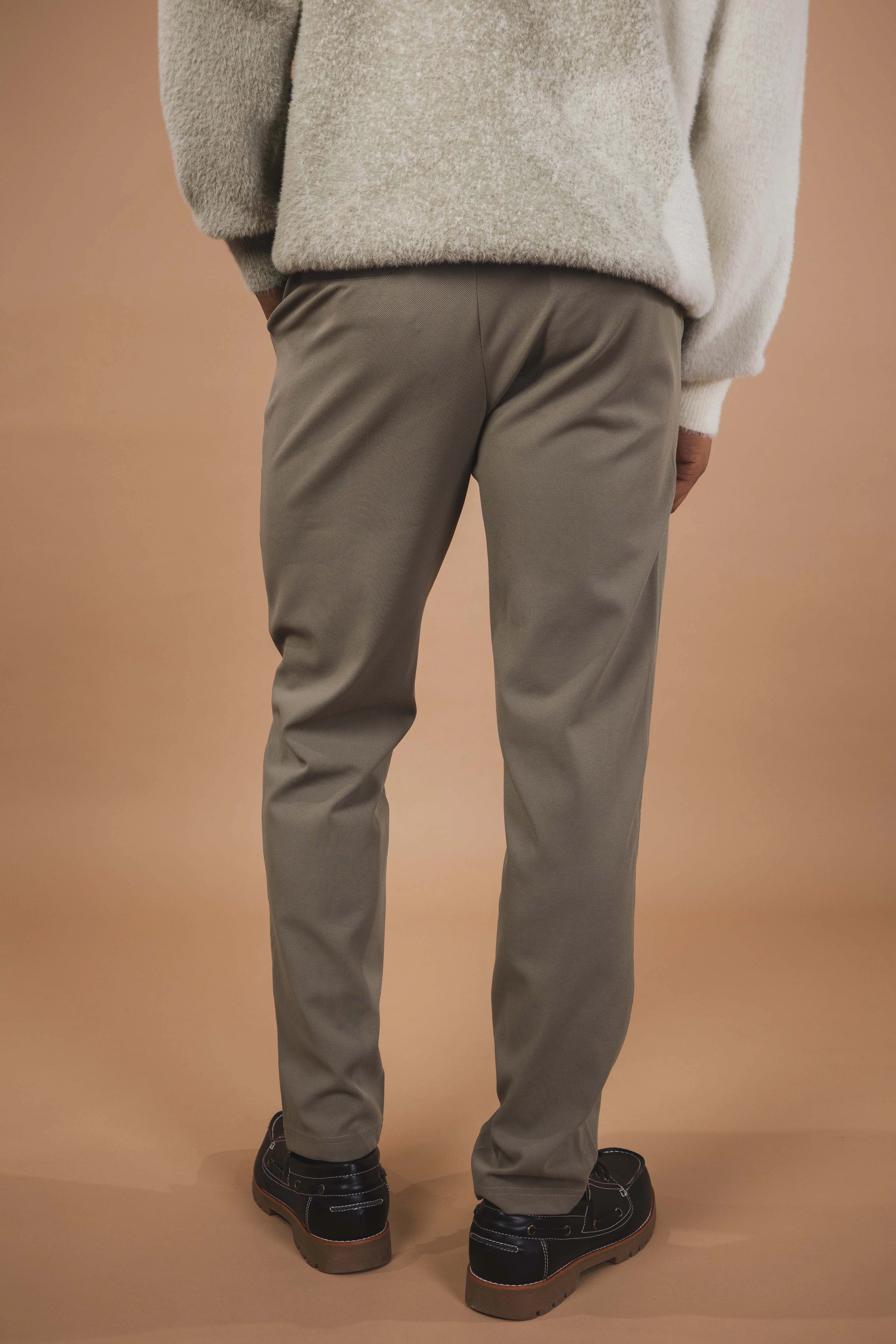 Pantalon homme couleur uni