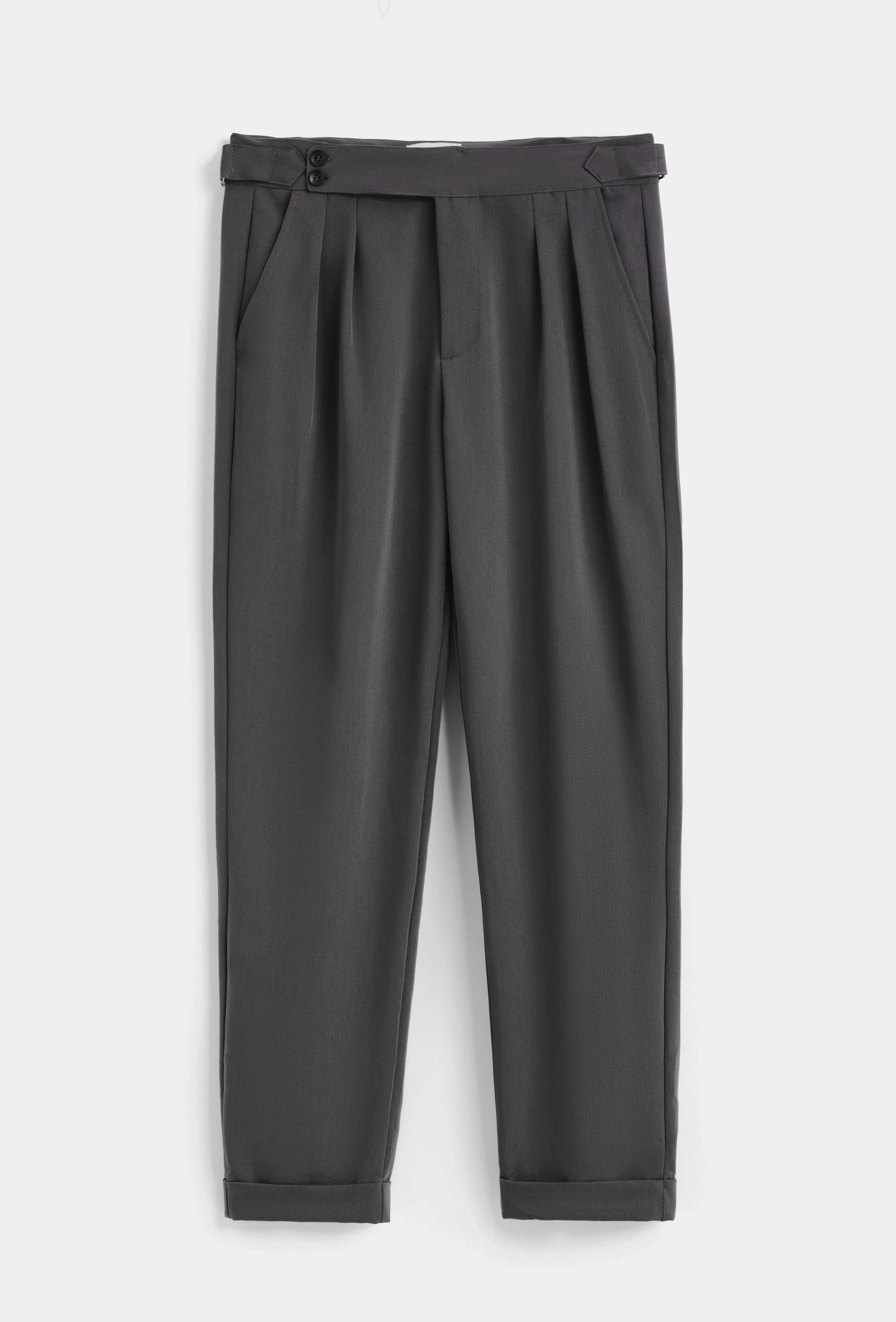 Pantalonblanc à coupe raffinée