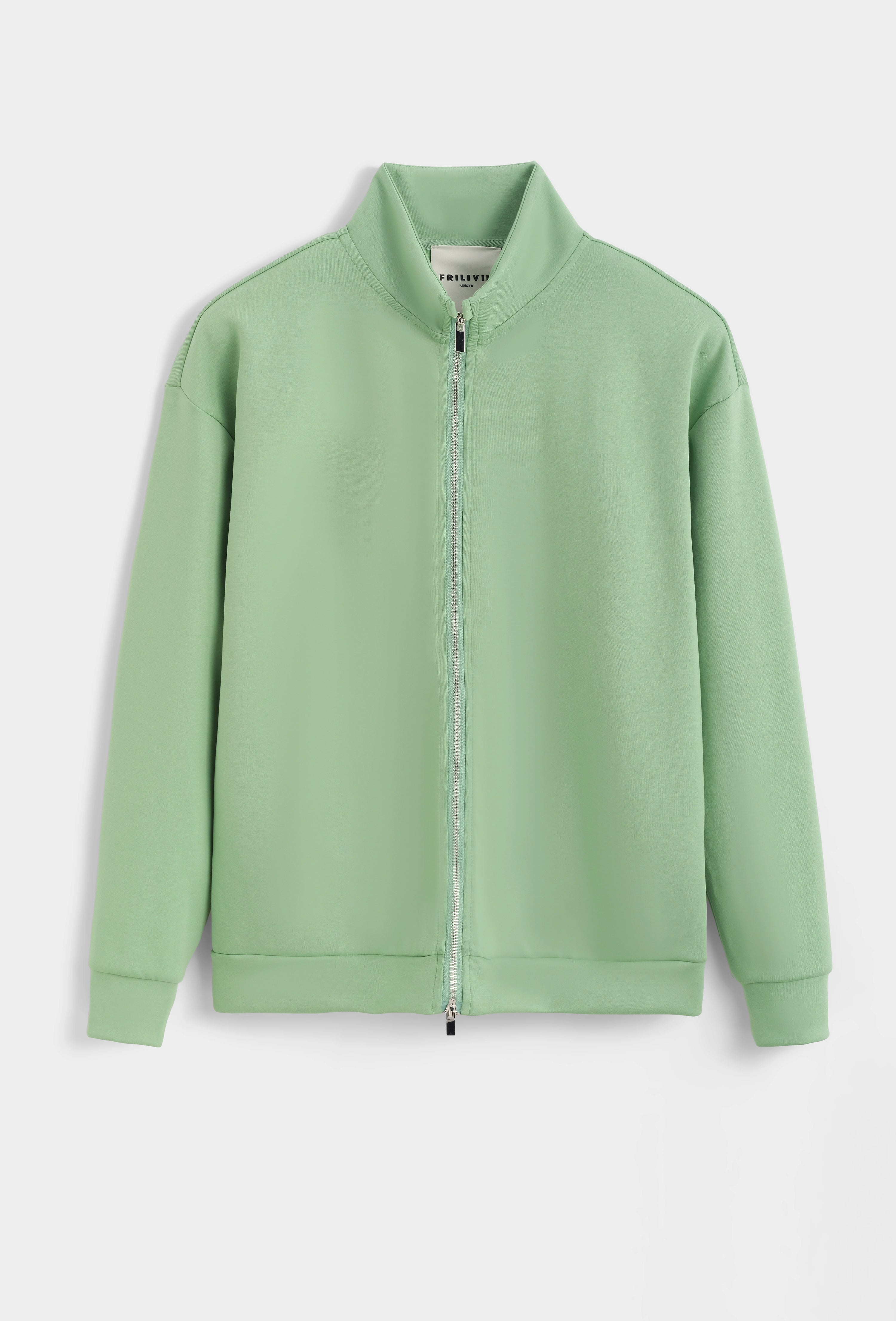 Ensemble veste pantalon uni sans capuche