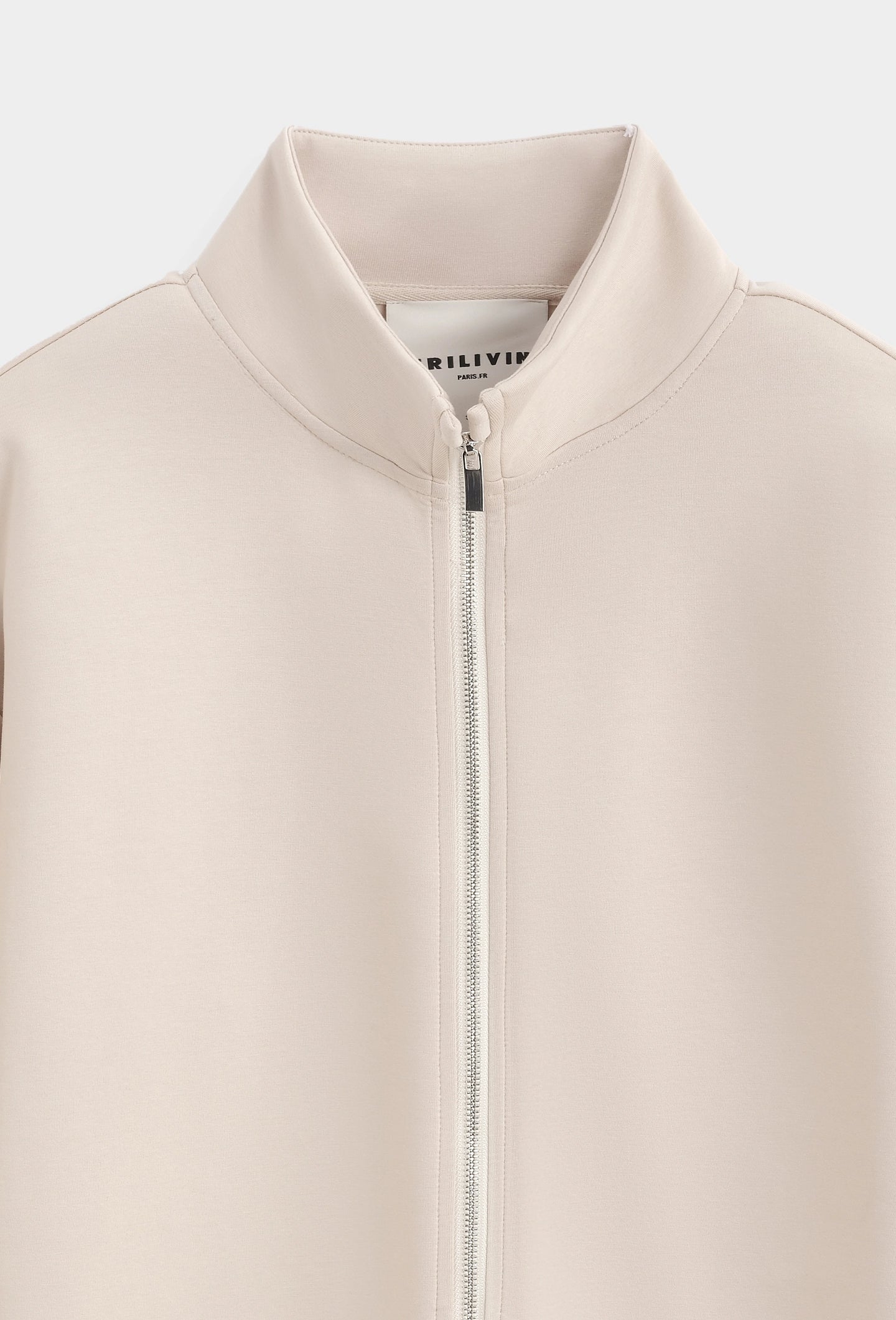 Ensemble veste pantalon uni sans capuche