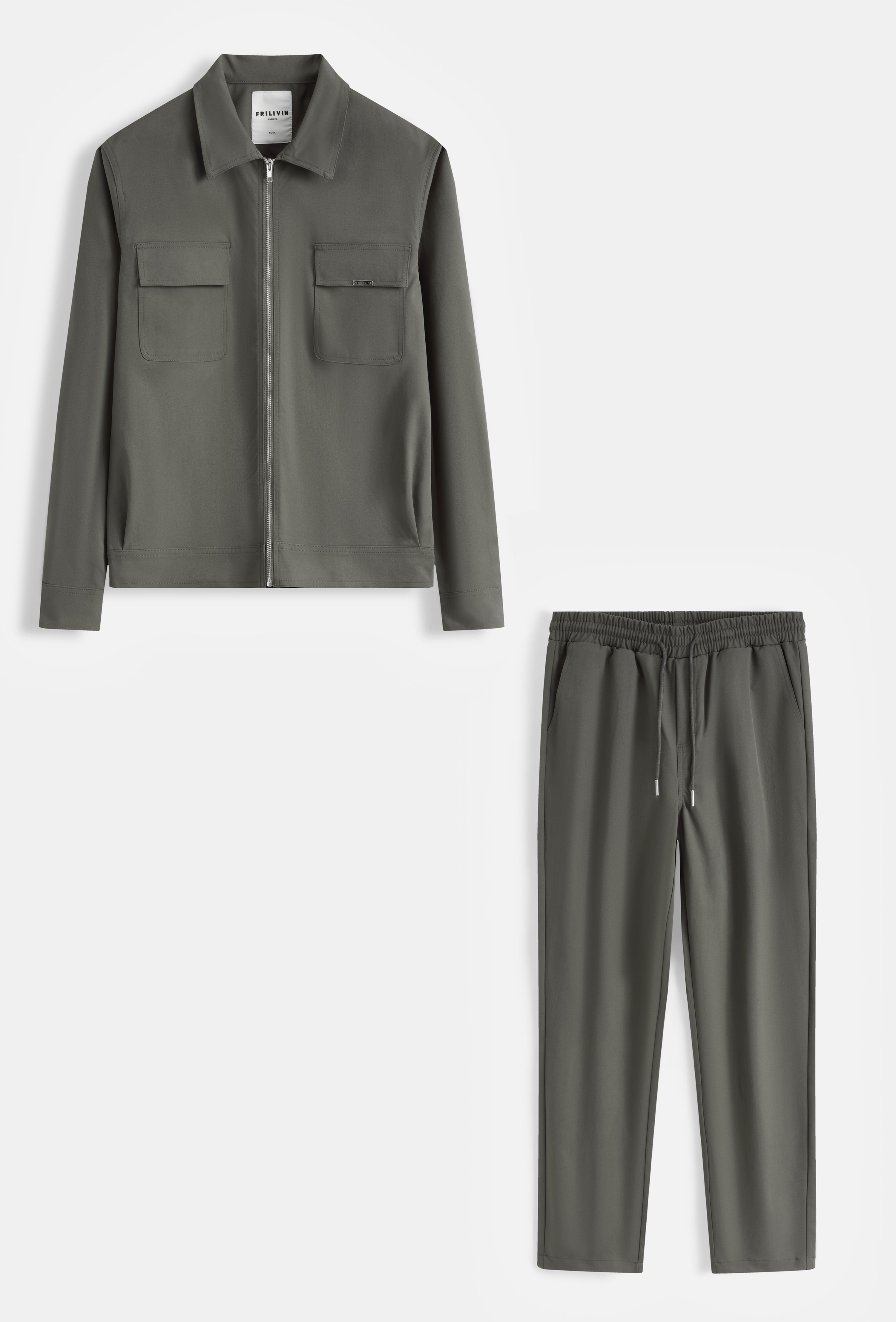 Ensemble veste zippée pantalon