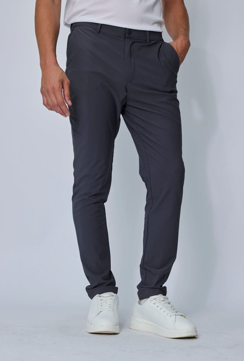 Pantalon casual ajusté
